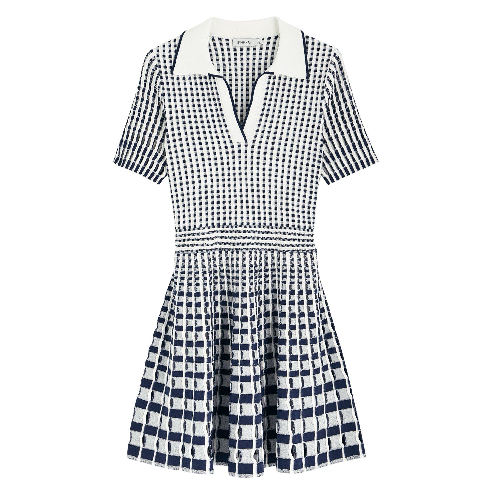 NAVY AND OTHER - Jonathan Simkhai - SD SS TOVI POLO MINI DRS