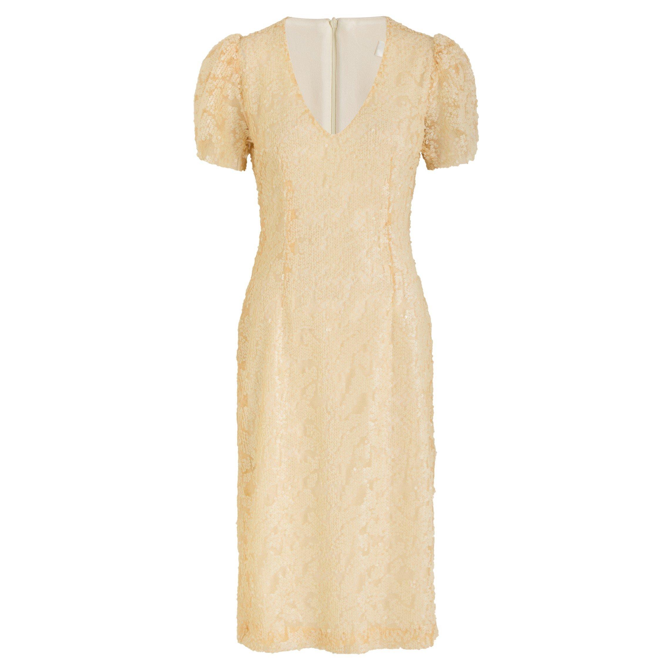 CREAM AND OTHER - Luxe de Valentina - SD SS LUCCA SEQUIN MINI