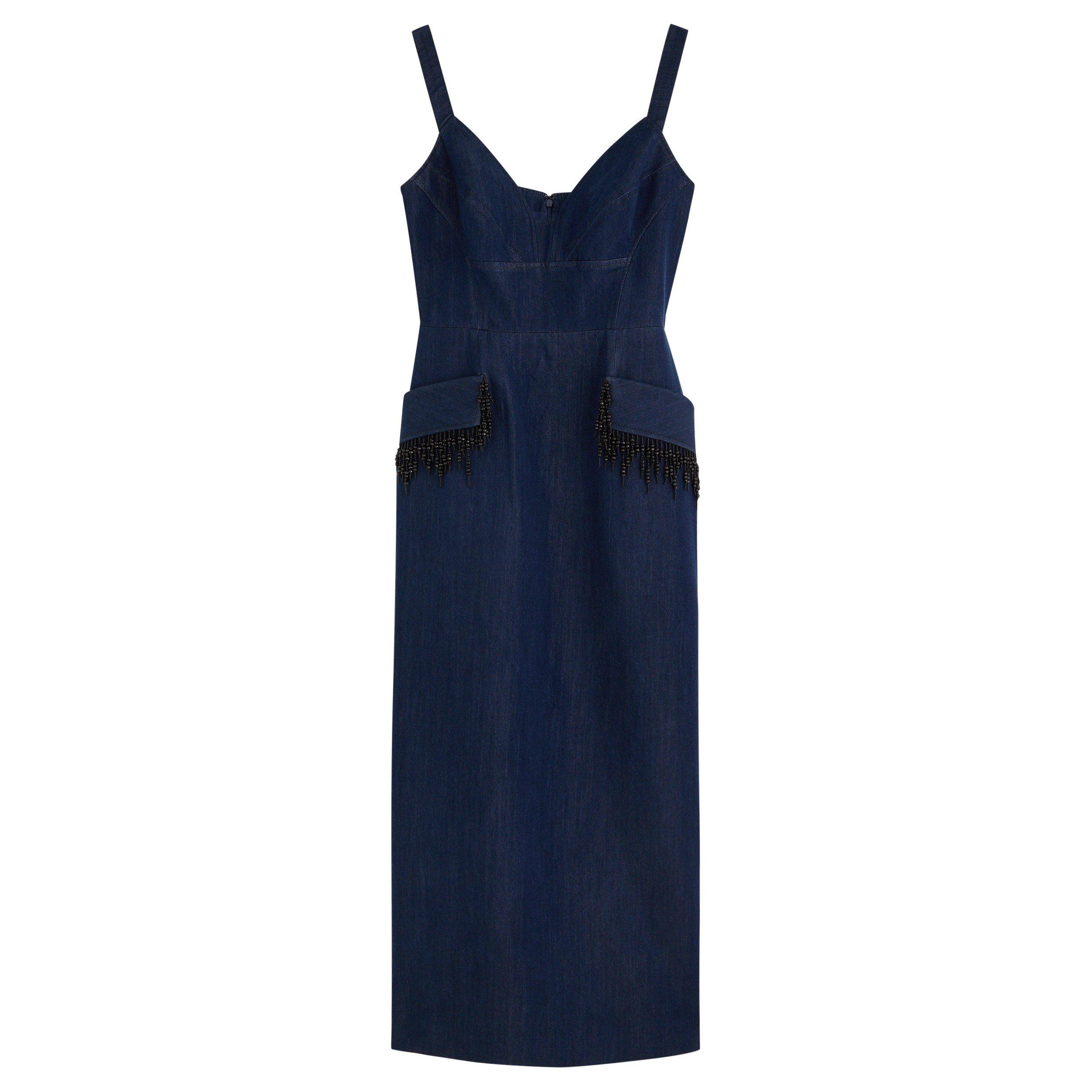DARK BLUE - Huishan Zhang - SD SL ROSALIA DENIM SHOW DRS