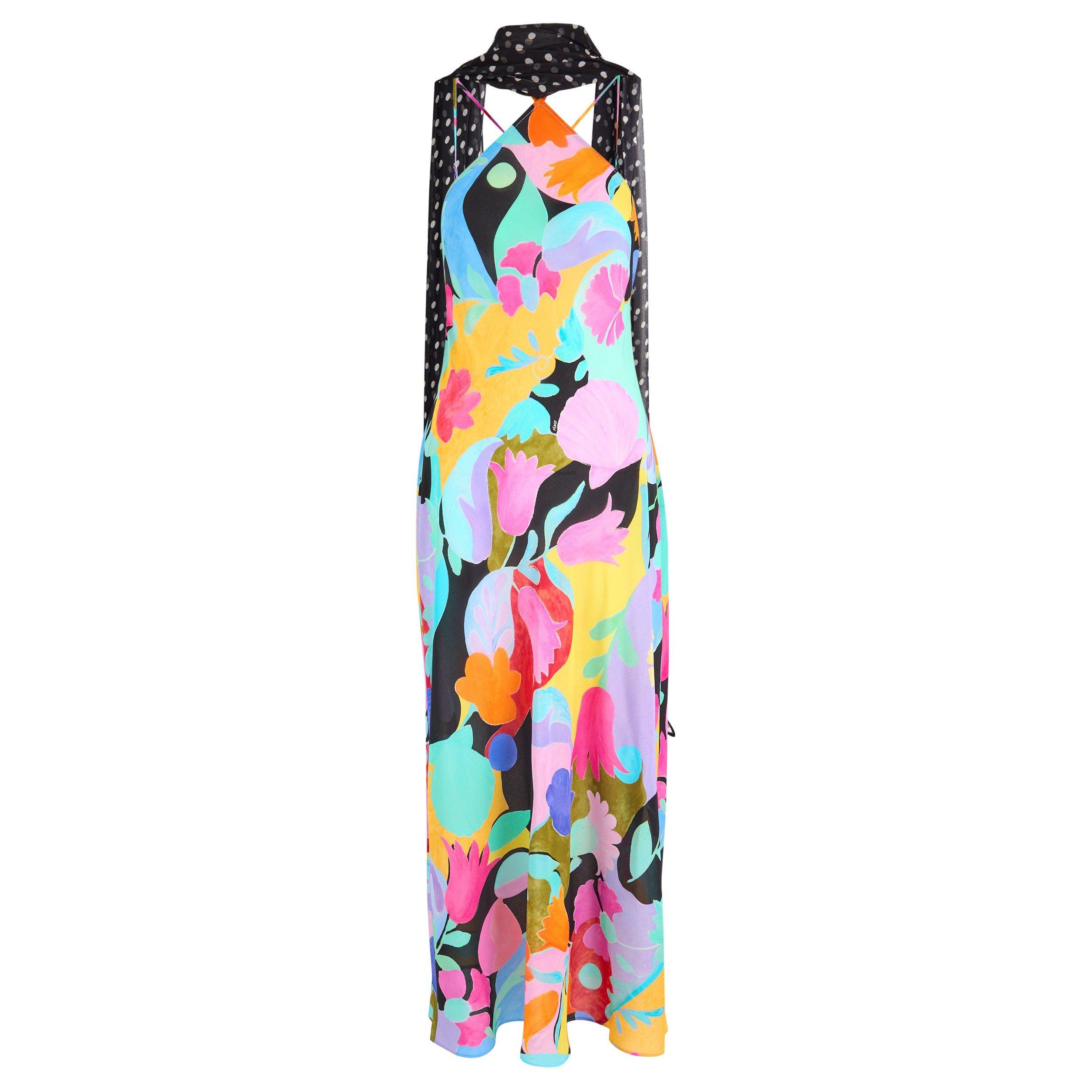 MULTICOLOURED - RIXO - LD Hayley Tulip Dress