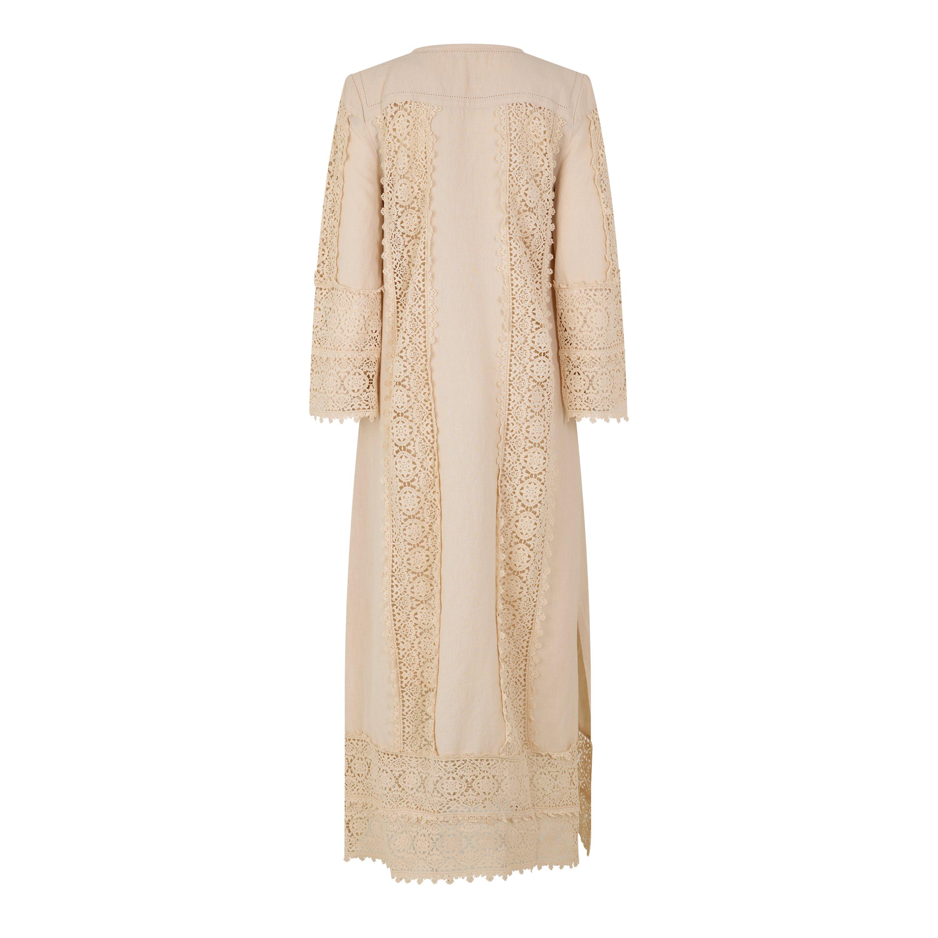 CREAM - By Malene Birger - SD DELANE LACE MIDI DRESS - 2