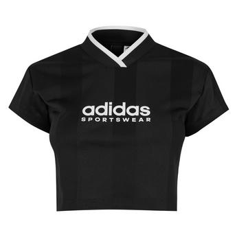 adidas older boys logo crew neck sweatshirt