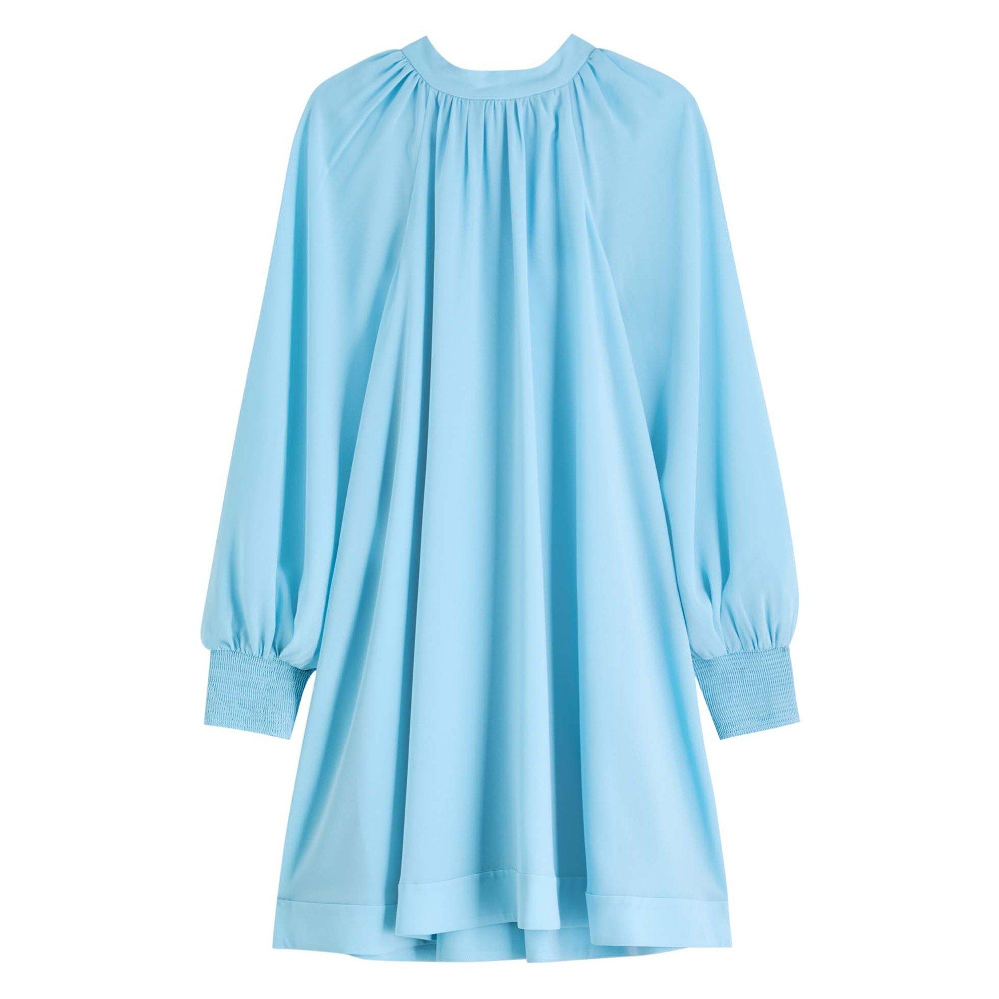 BLUE - Alice And Olivia - SD GRACEN BOW TRAPEZE MINI DRS