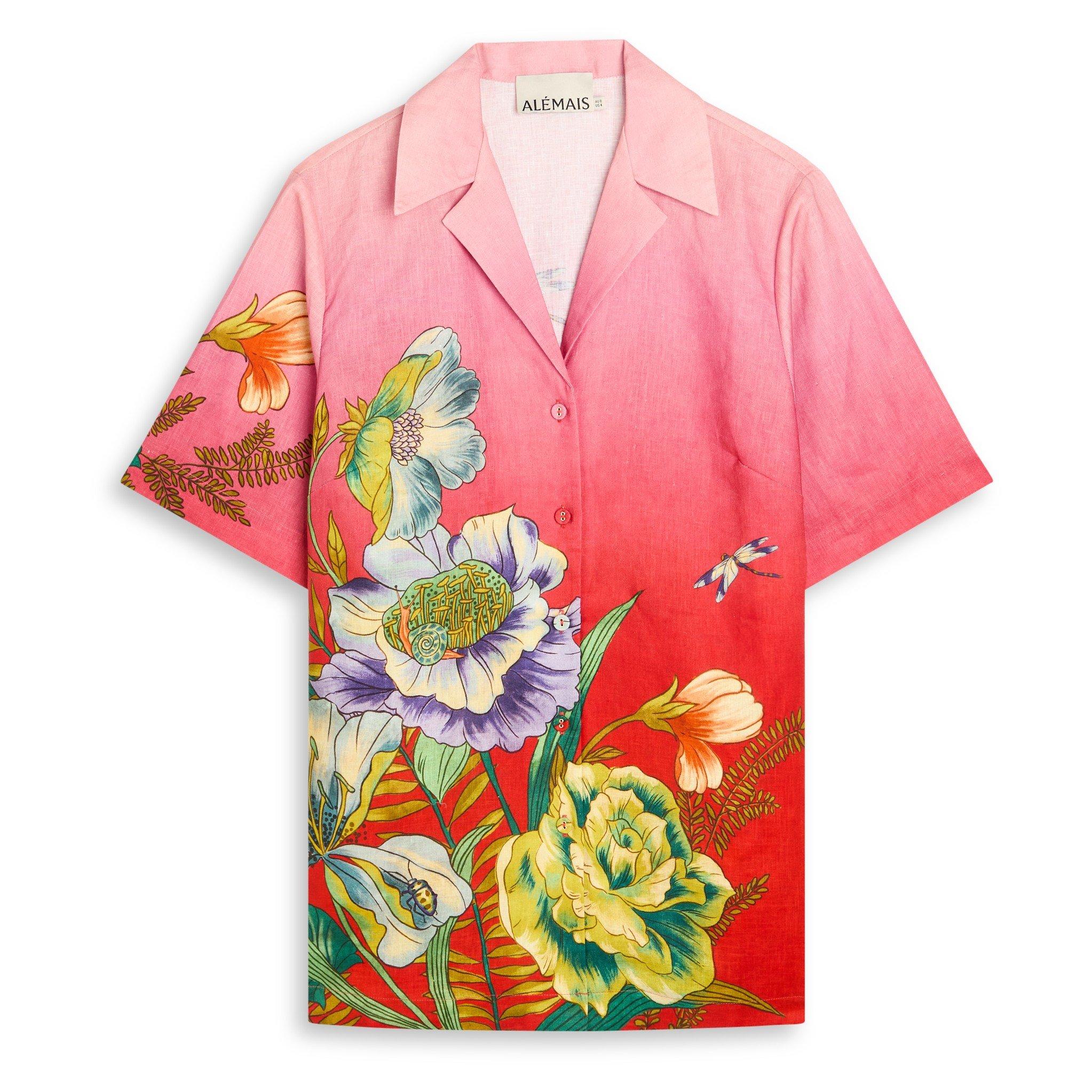 PINK AND OTHER - Alemais - INEZ SHIRT