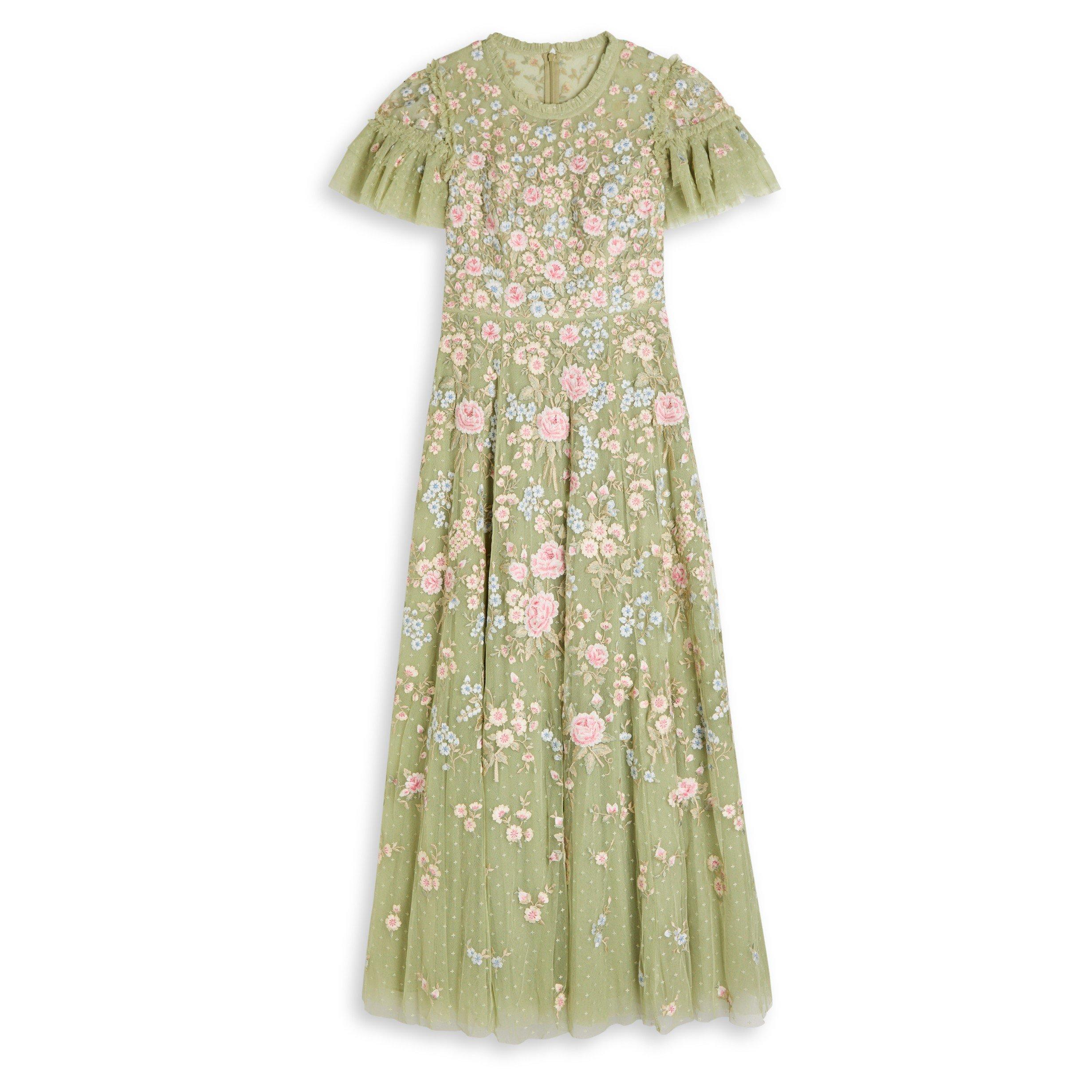 GREEN AND OTHER - Needle and Thread - LD SS RD NK ANTOINETTES