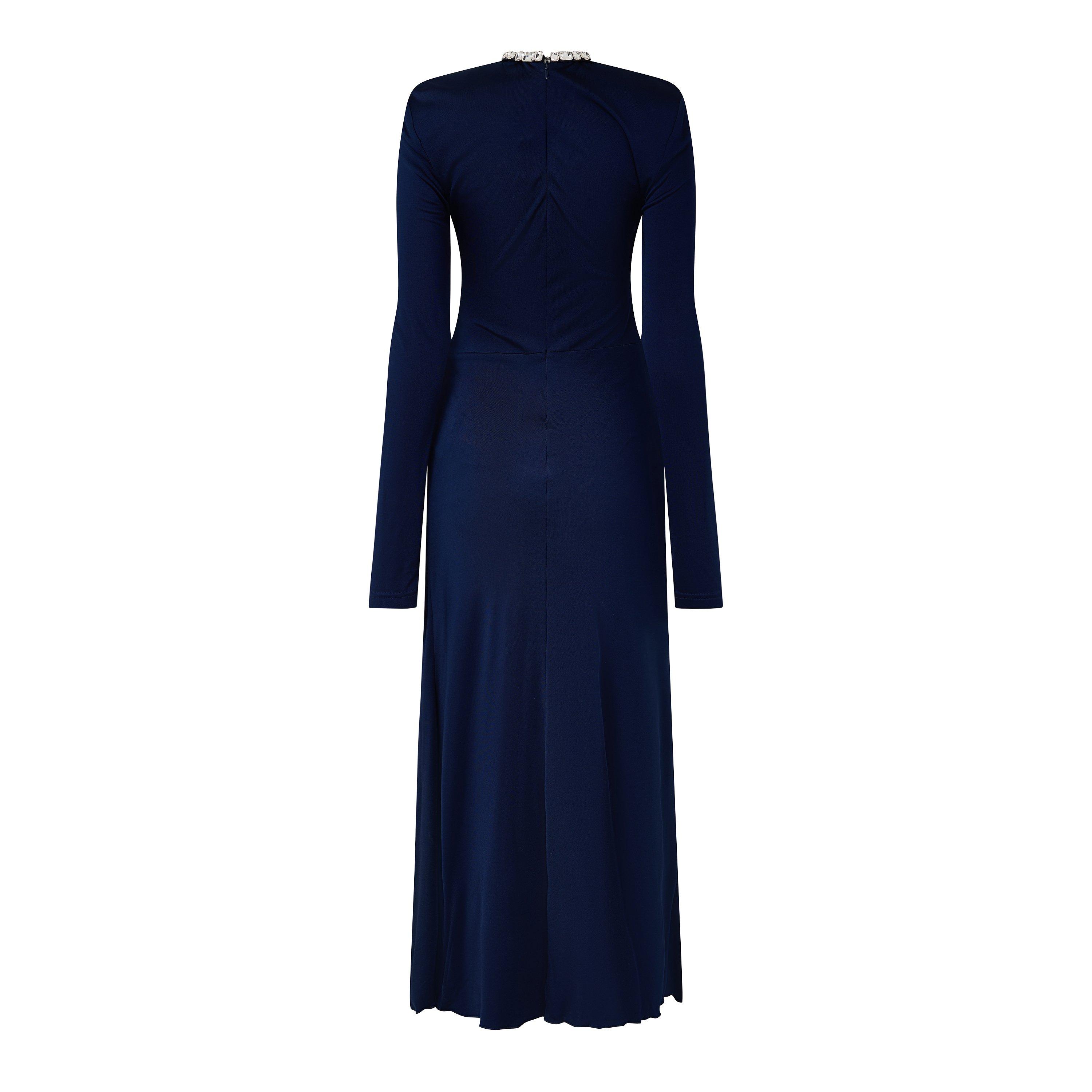 NAVY AND OTHER - David Koma - CRYSTAL EMBROIDERY MIDI D - 2
