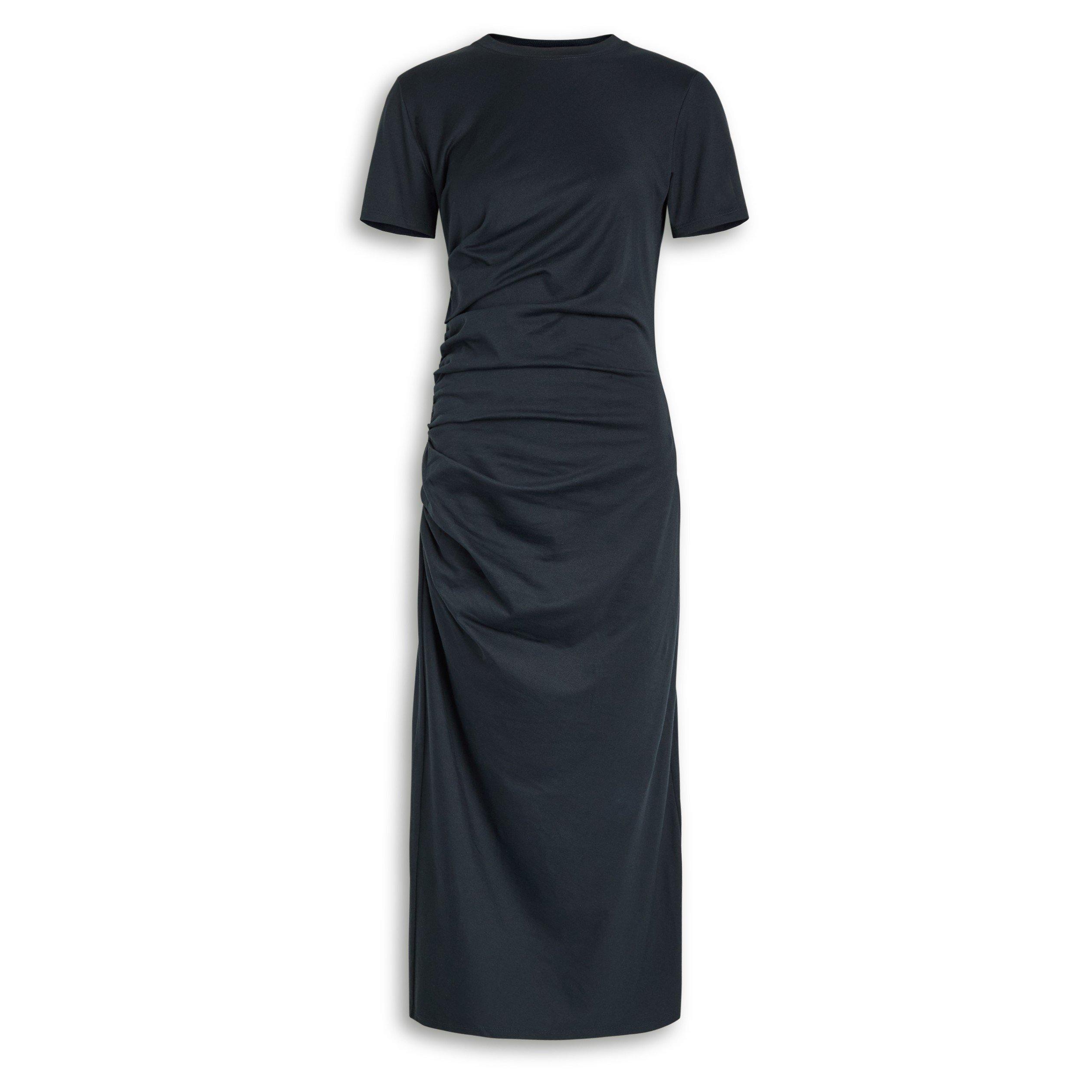 NAVY - Frame Denim - THE TWIST DRESS