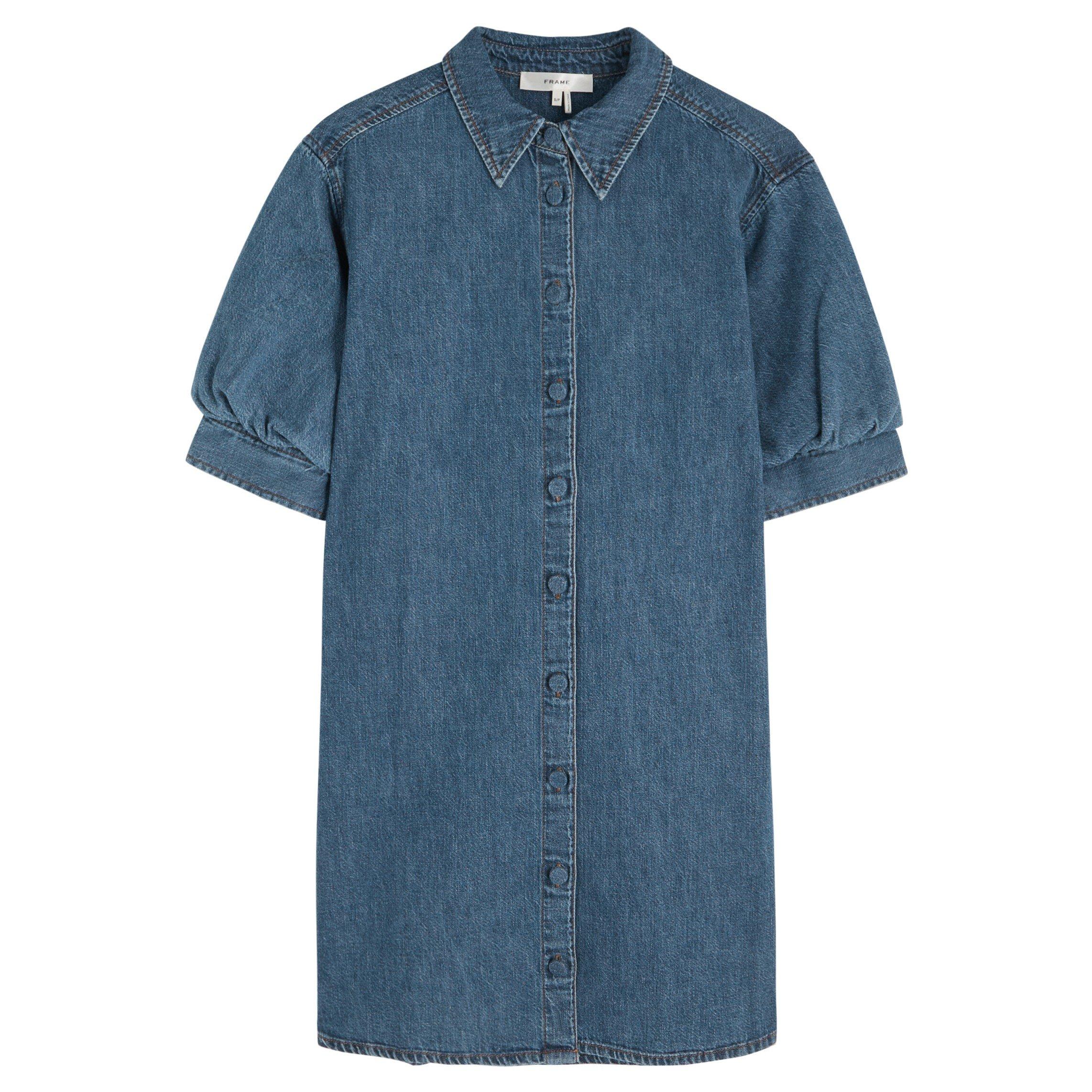 BLUE - Frame Denim - THE PLAY DRESS