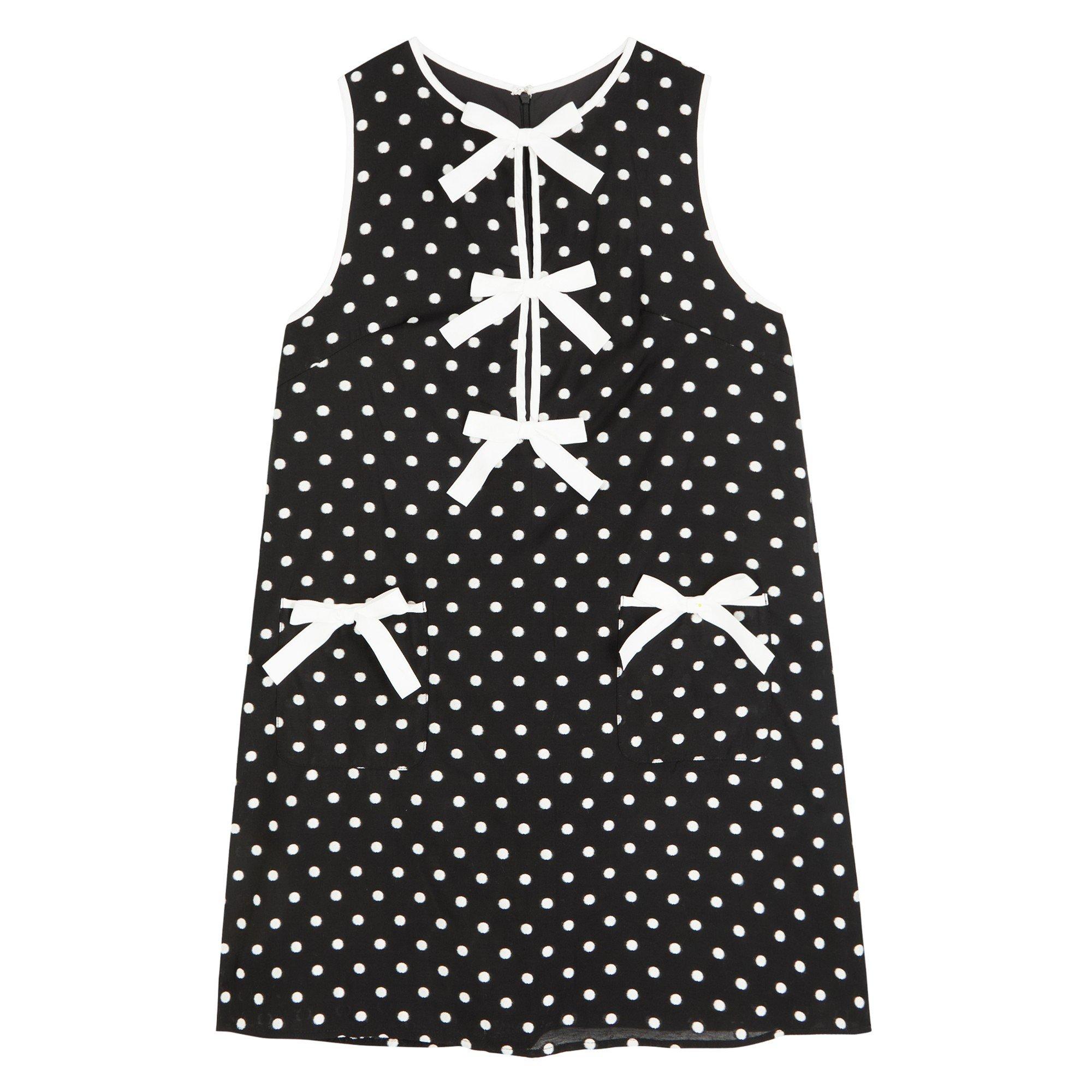 BLACK AND WHITE - Sister Jane - SD Isles Bow Mini Dress