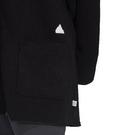 Noir - adidas - Polar Fleece Long Hooded Plus Size Track Top - 7