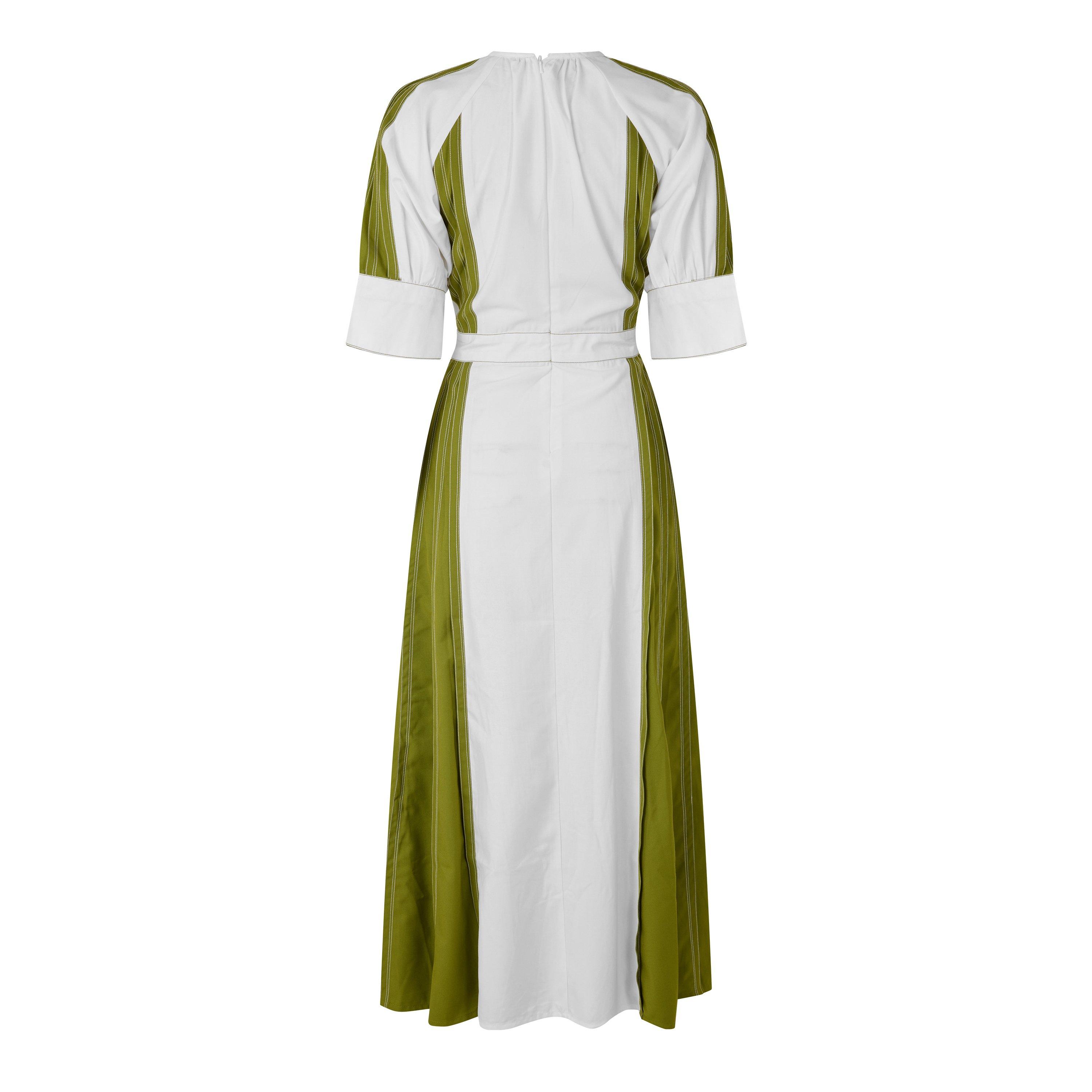 IVORY AND OTHER - Lovebirds - SD SS CINCHED DRESS - 2