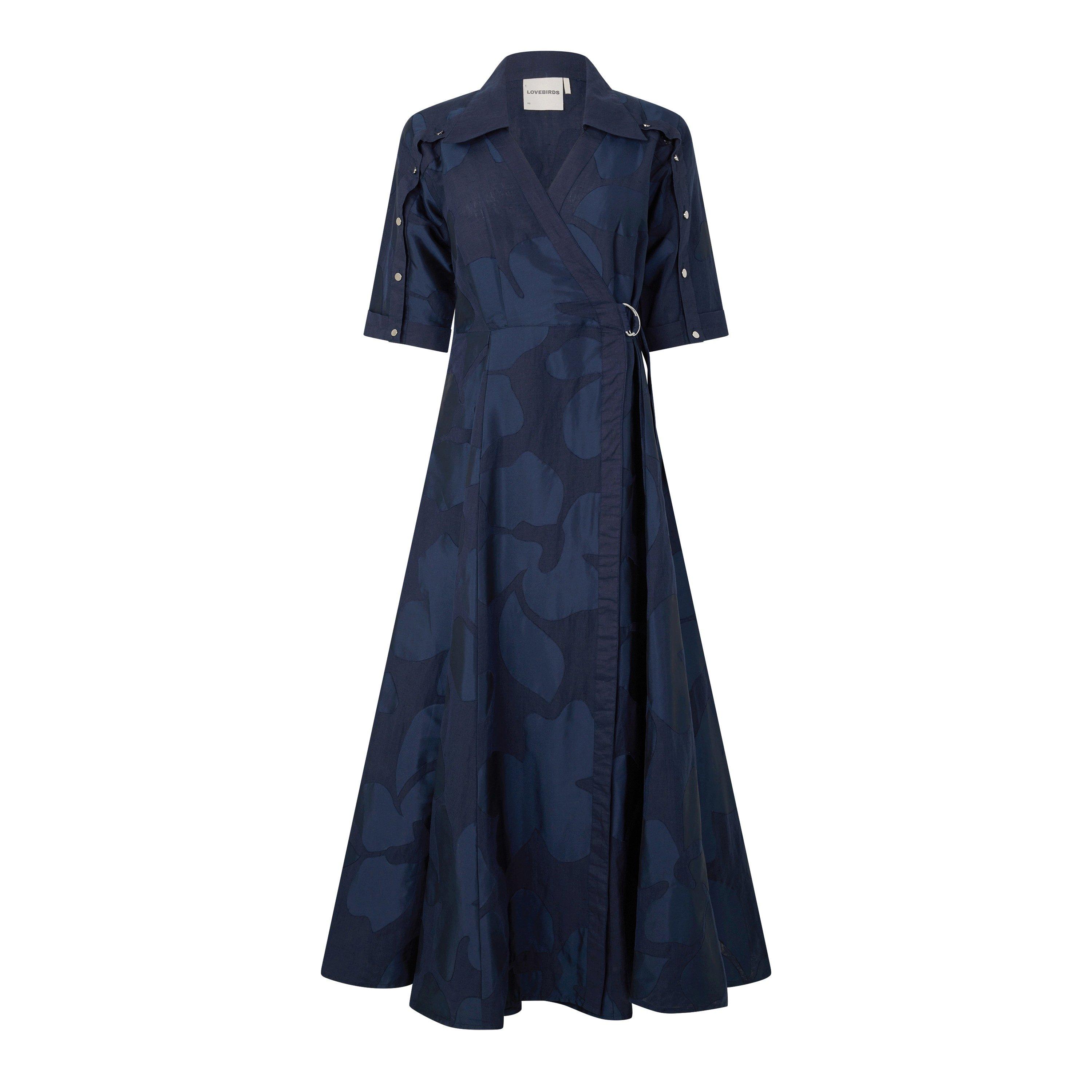 DARK BLUE - Lovebirds - SD SS PATCHWORK CAPELLA D - 1