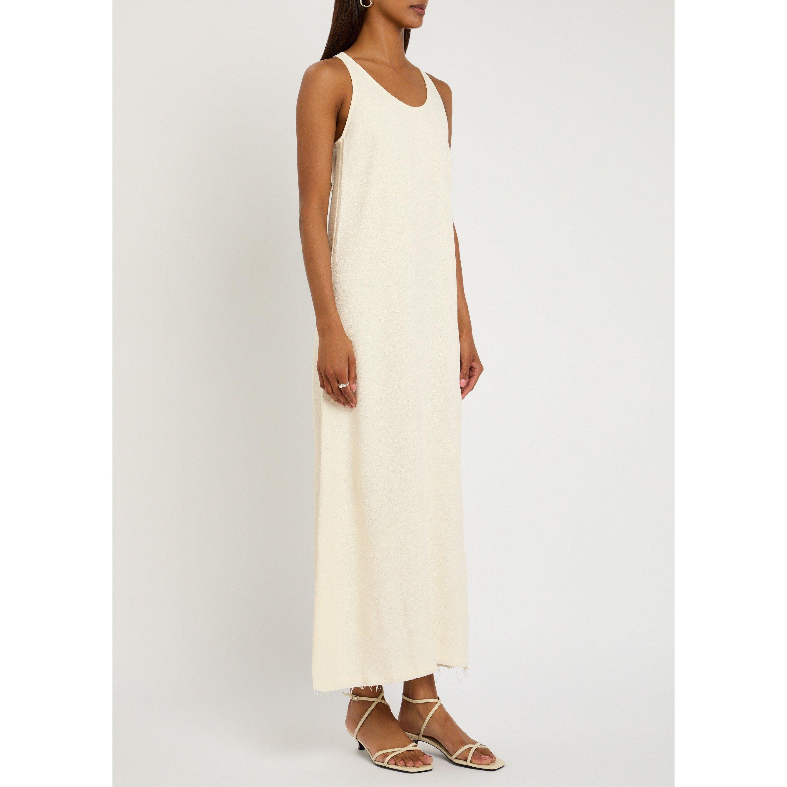 BEIGE - Toteme - Women's Sable Scoop-Neck Viscose Maxi Dress - 2