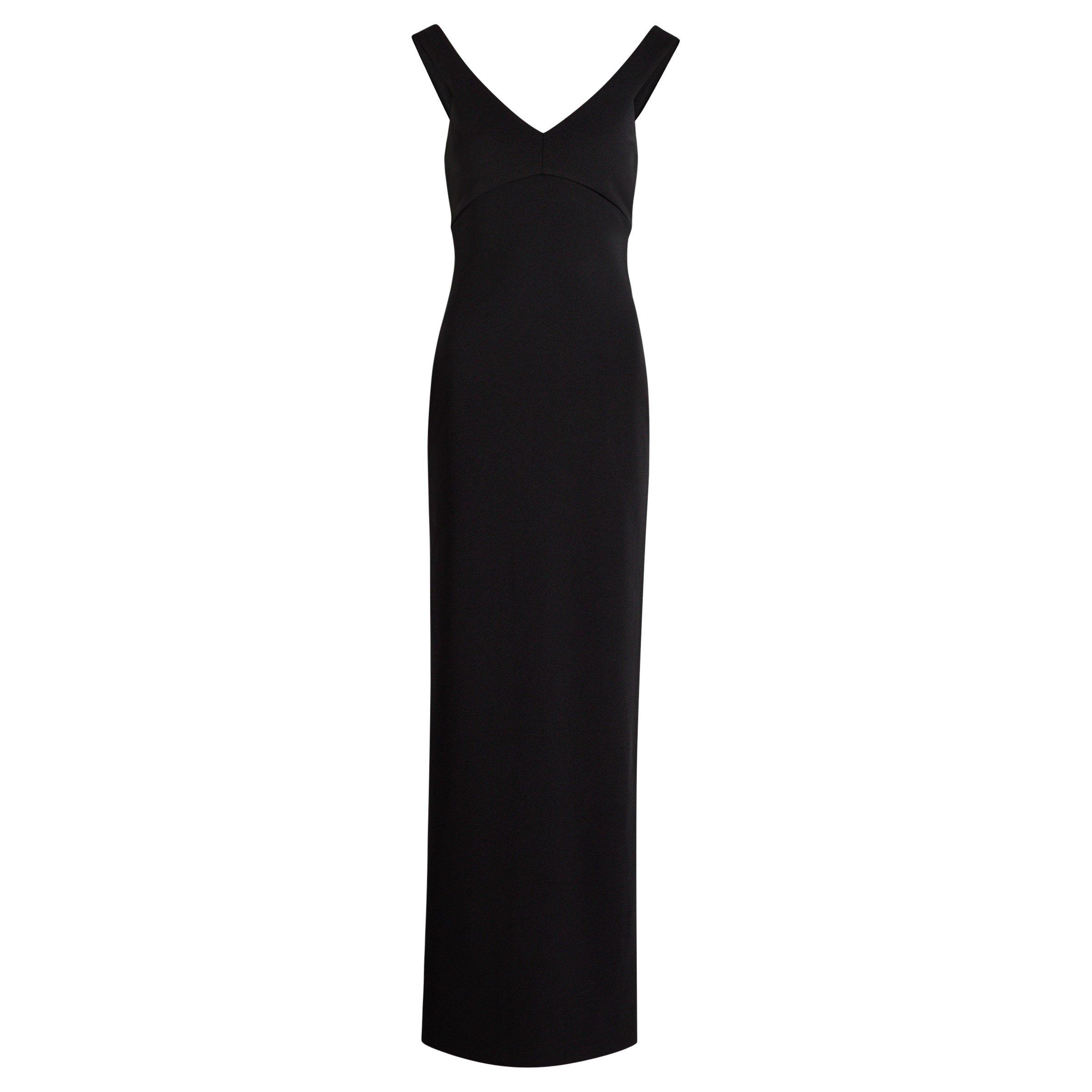 BLACK - Solace London - LD NALANI CREPT KNIT MAXI
