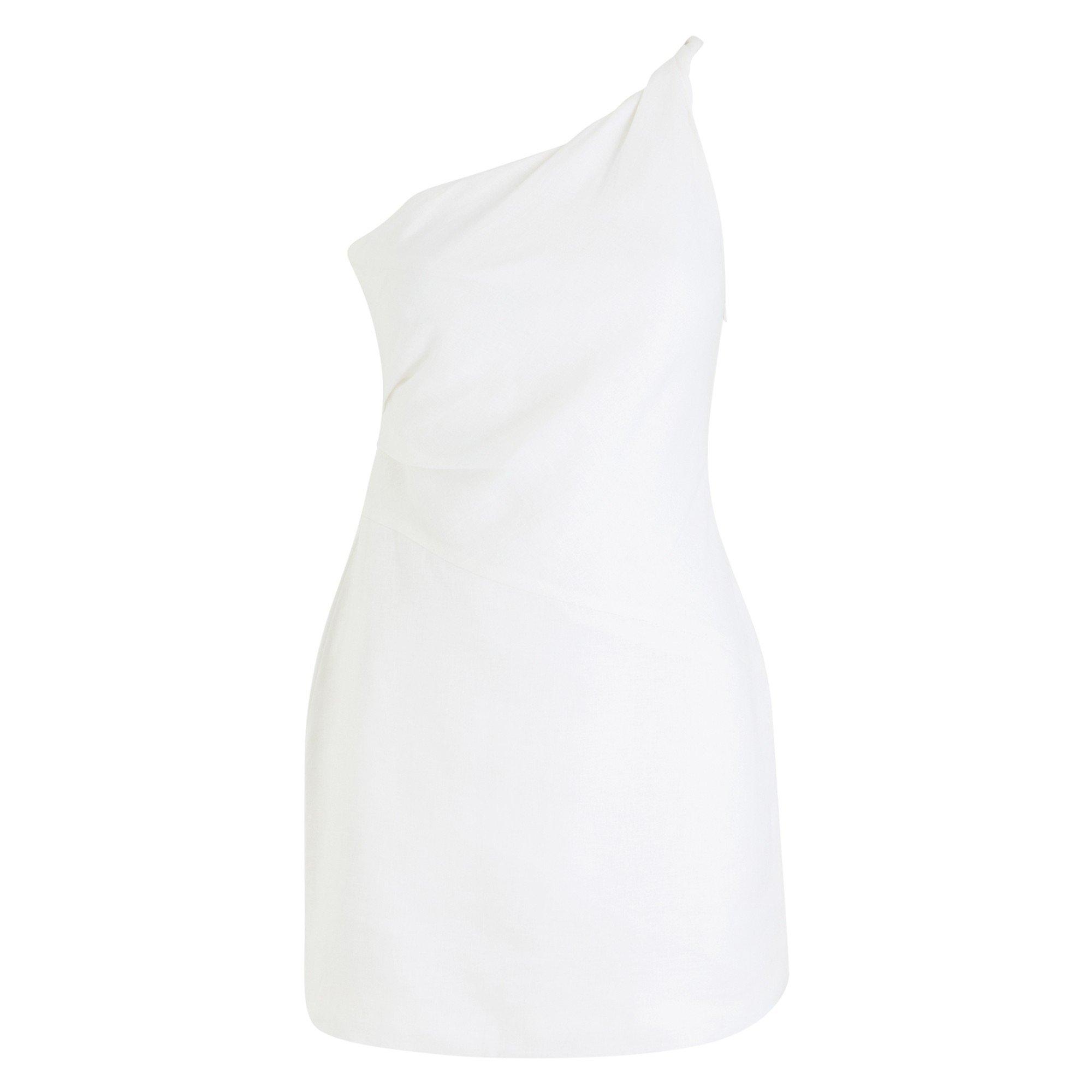 WHITE - Bec and Bridge - SD MELANIE ASYM MINI DRESS