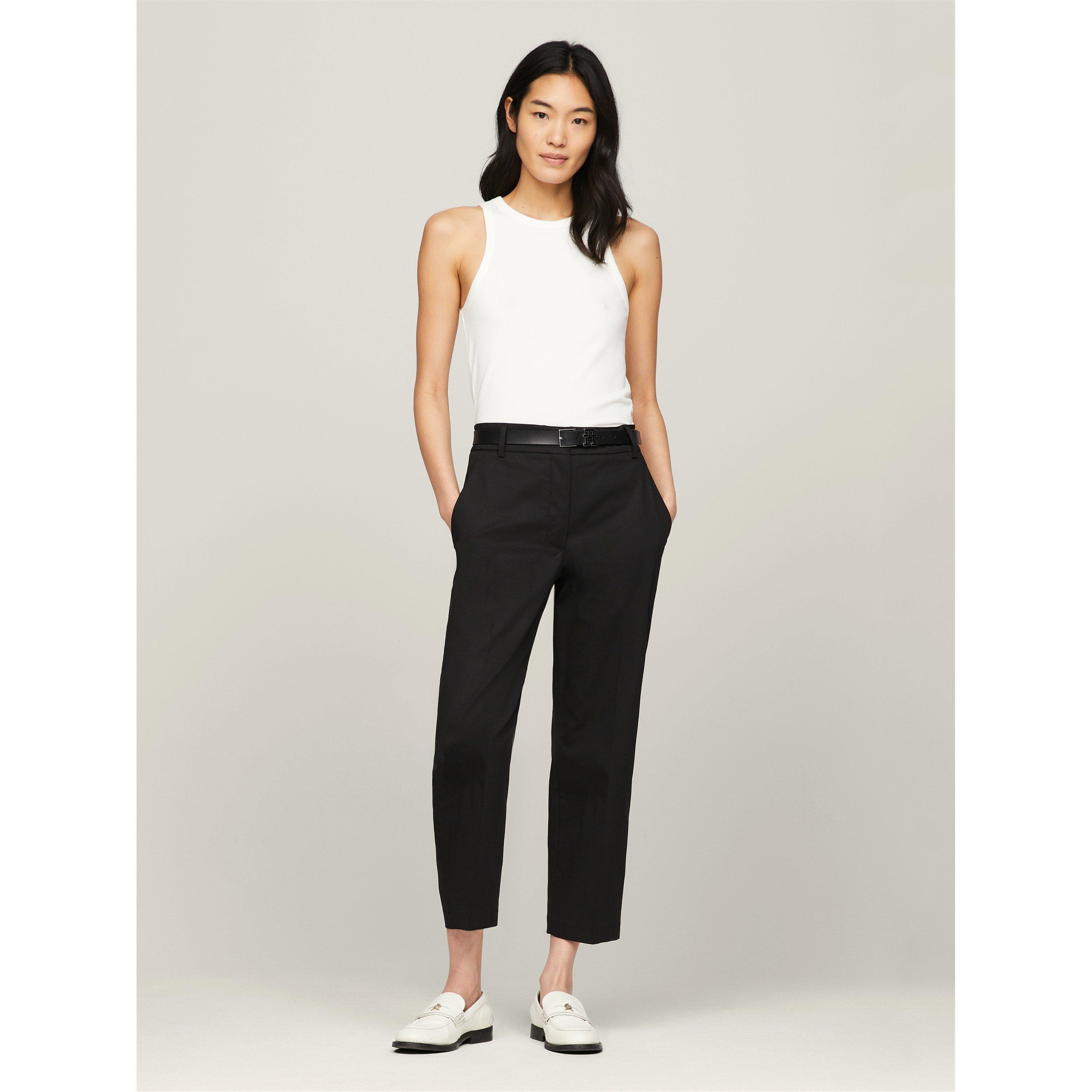 Ecru - Tommy Hilfiger - Women's Ribbed Tank Vest - 3