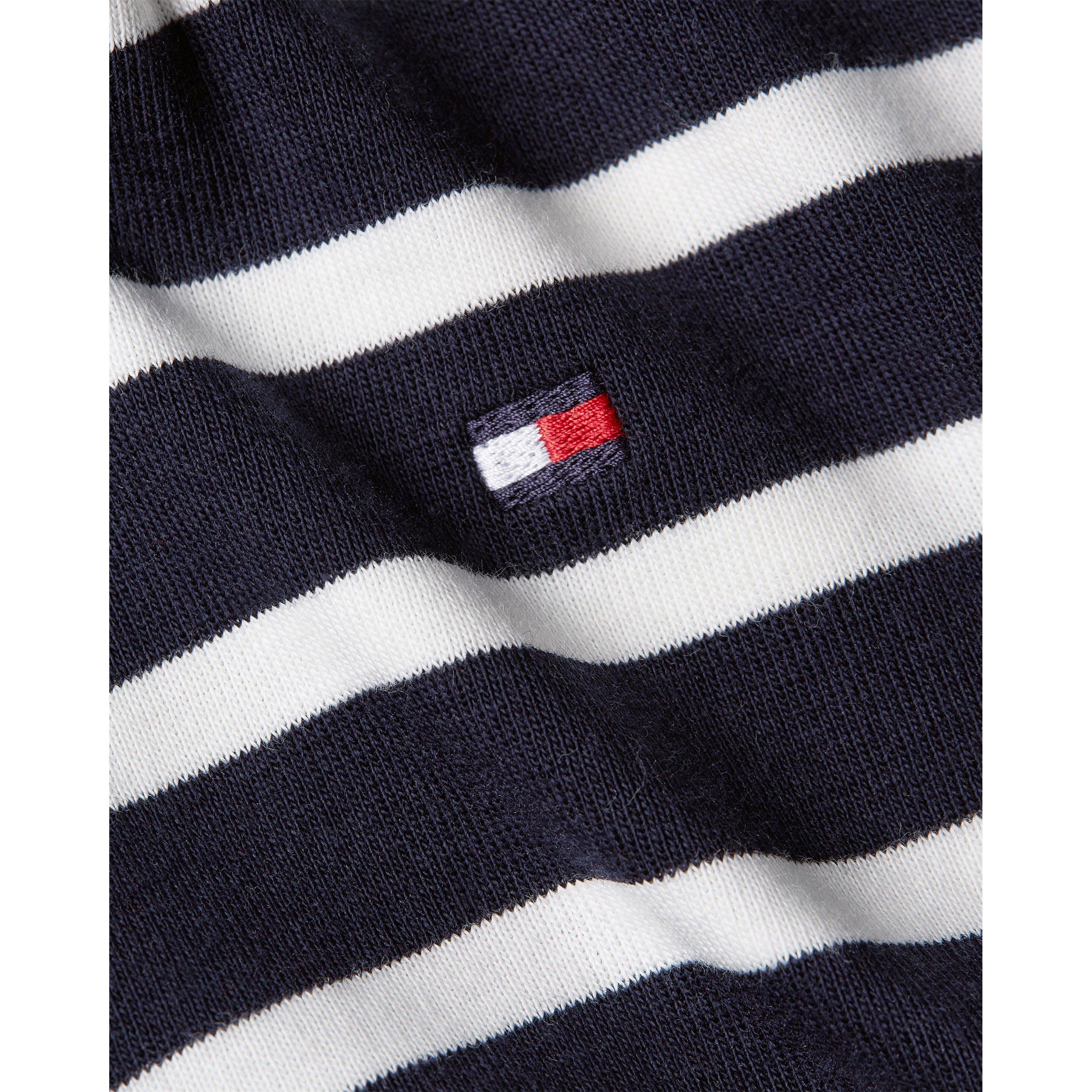 Breton Navy - Tommy Hilfiger - V-Neck Striped T-Shirt - 6