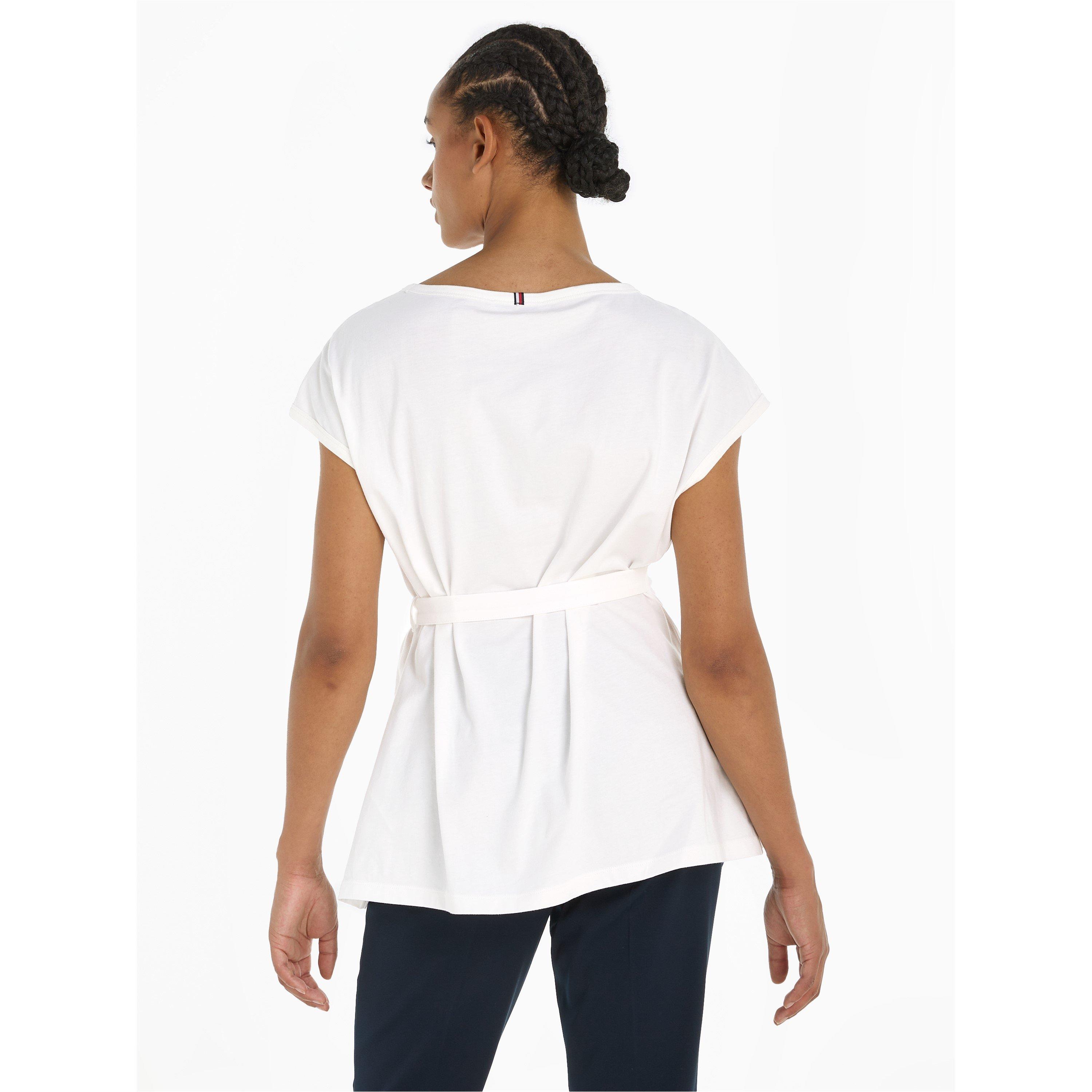 Ecru - Tommy Hilfiger - Women's Wrap Top - 4