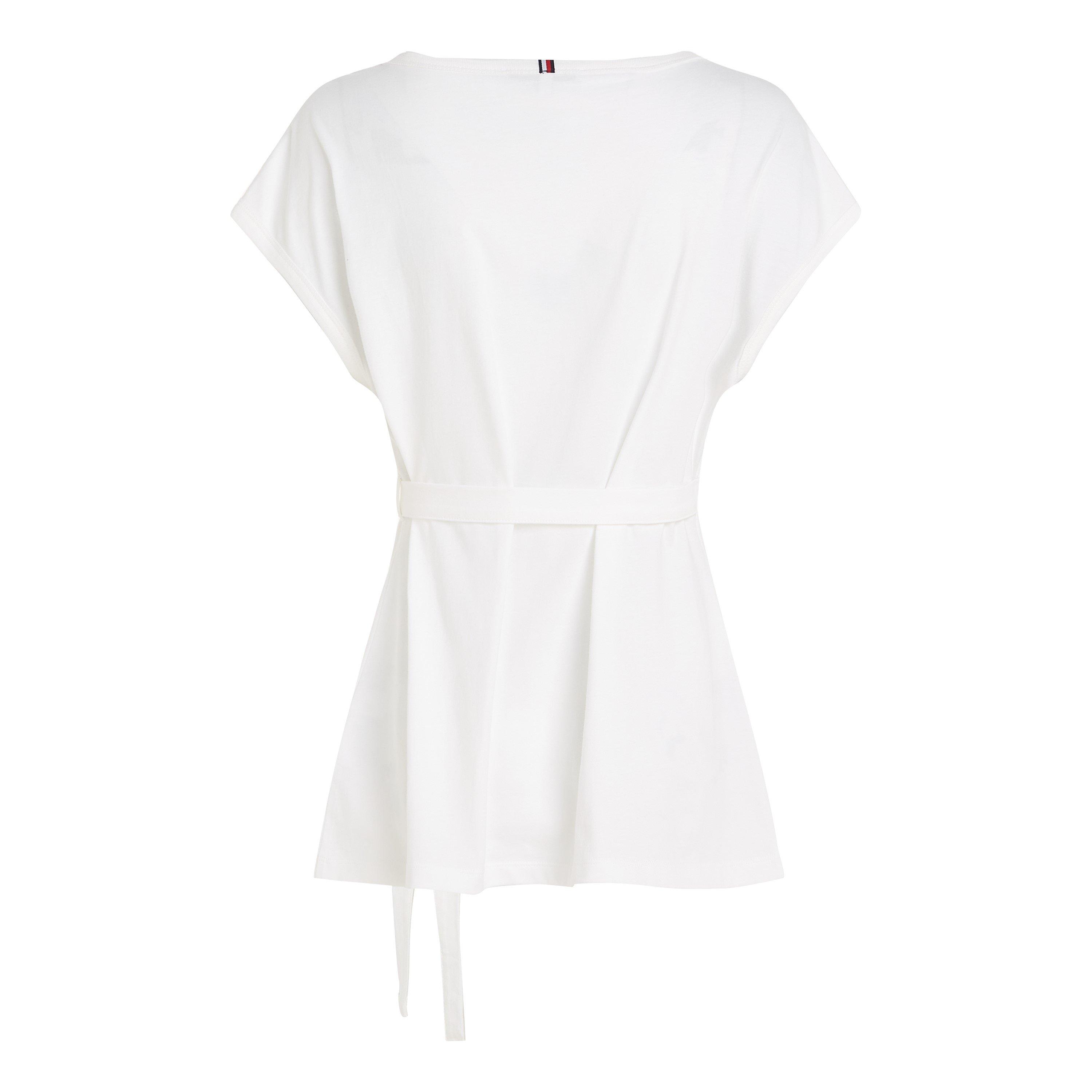 Ecru - Tommy Hilfiger - Women's Wrap Top - 5