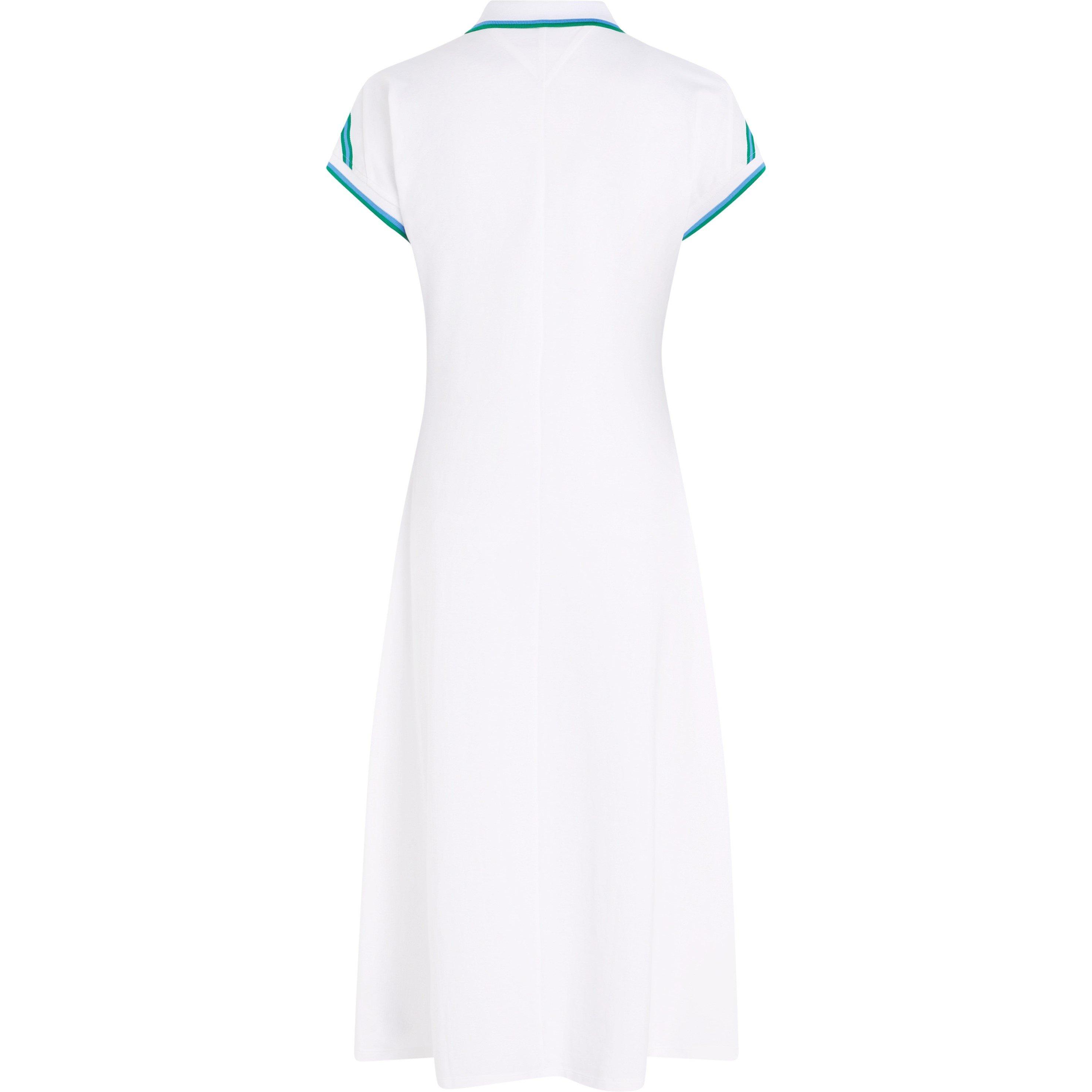 Optic White - Tommy Hilfiger - Women's Polo Dress - 5