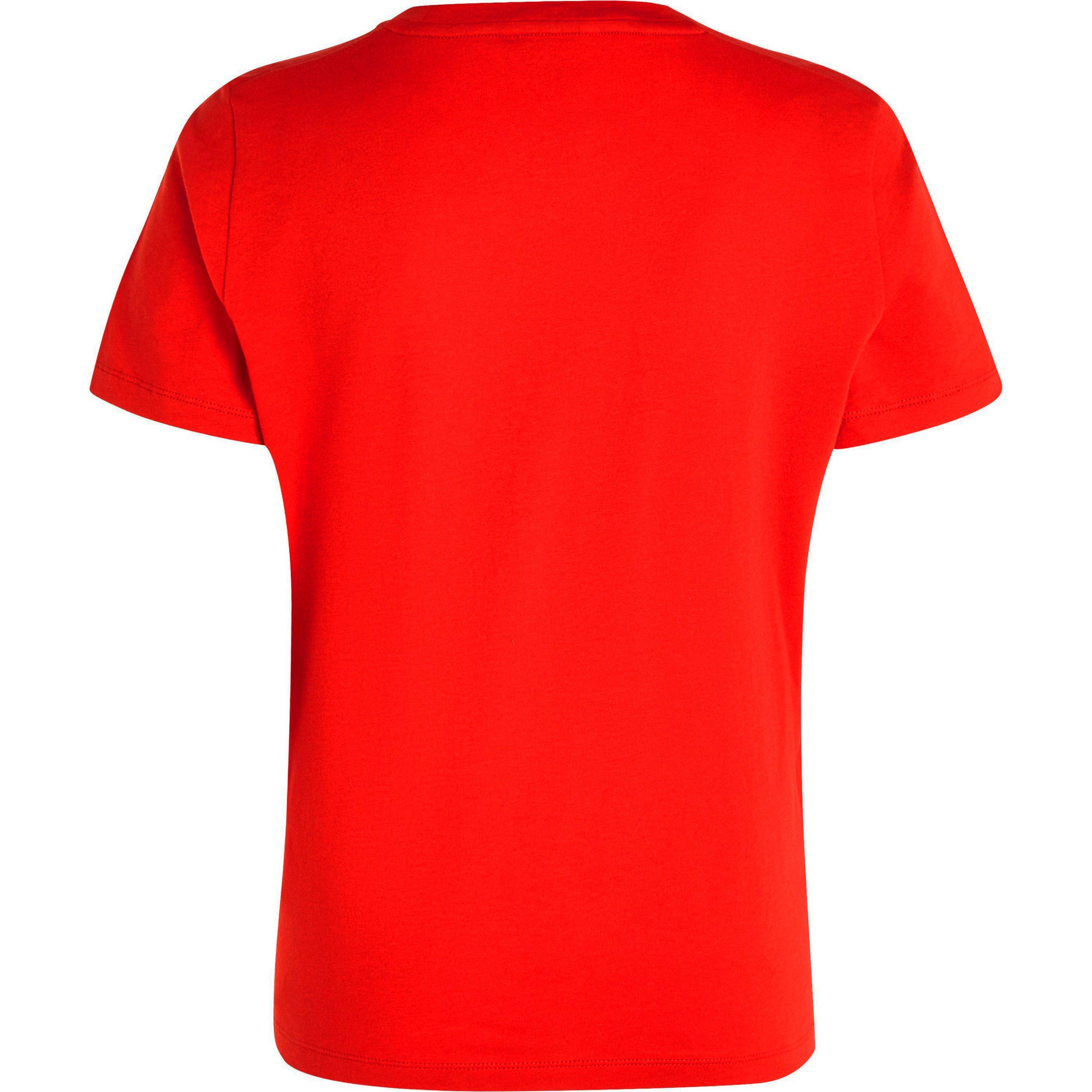 Fierce Red - Tommy Hilfiger - Women's Corp Logo Regular Fit T-Shirt - 6