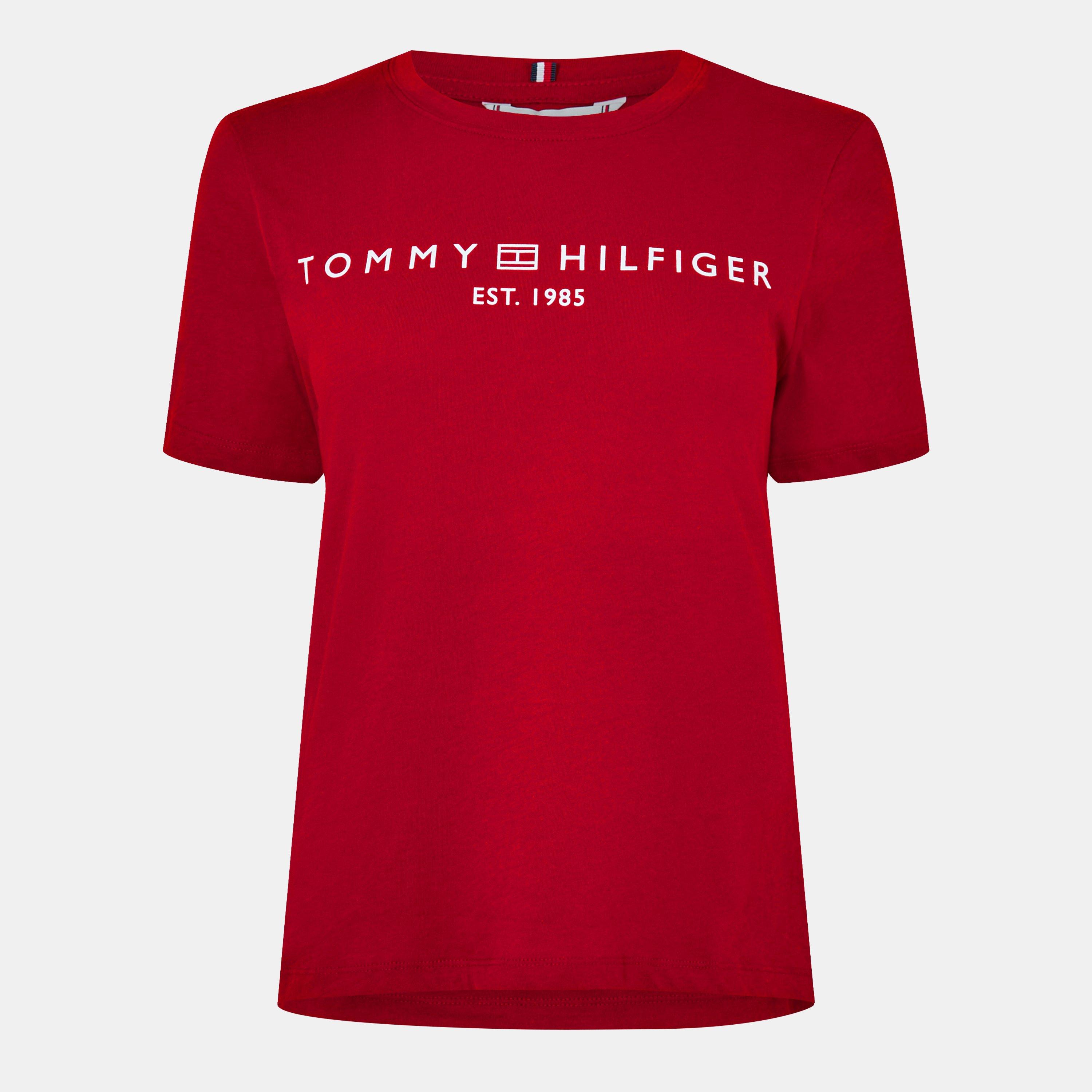 Regatta Red - Tommy Hilfiger - Women's Corp Logo T-Shirt - 1