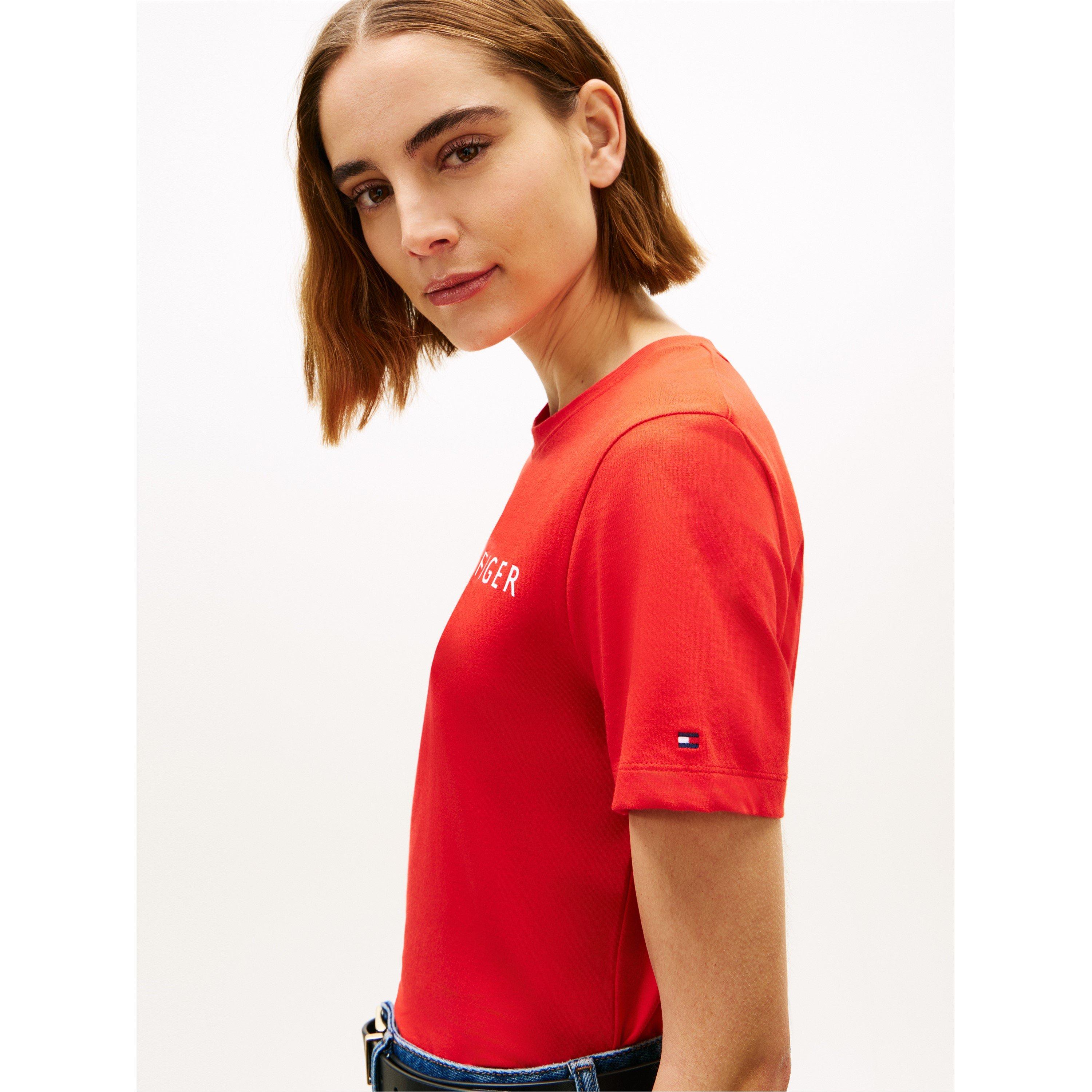 Fireworks - Tommy Hilfiger - Women's Corp Logo T-Shirt - 3
