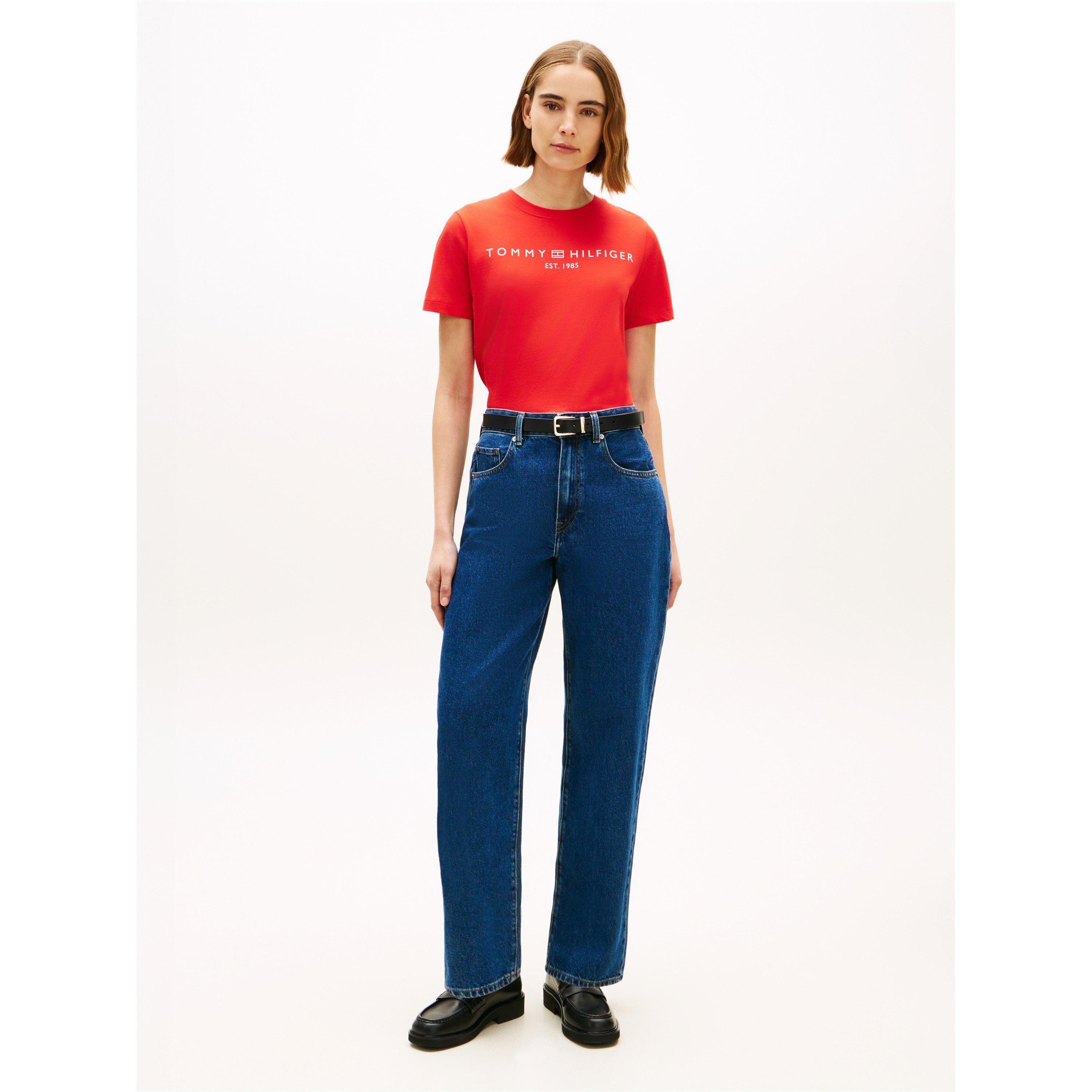 Fireworks - Tommy Hilfiger - Women's Corp Logo T-Shirt - 4