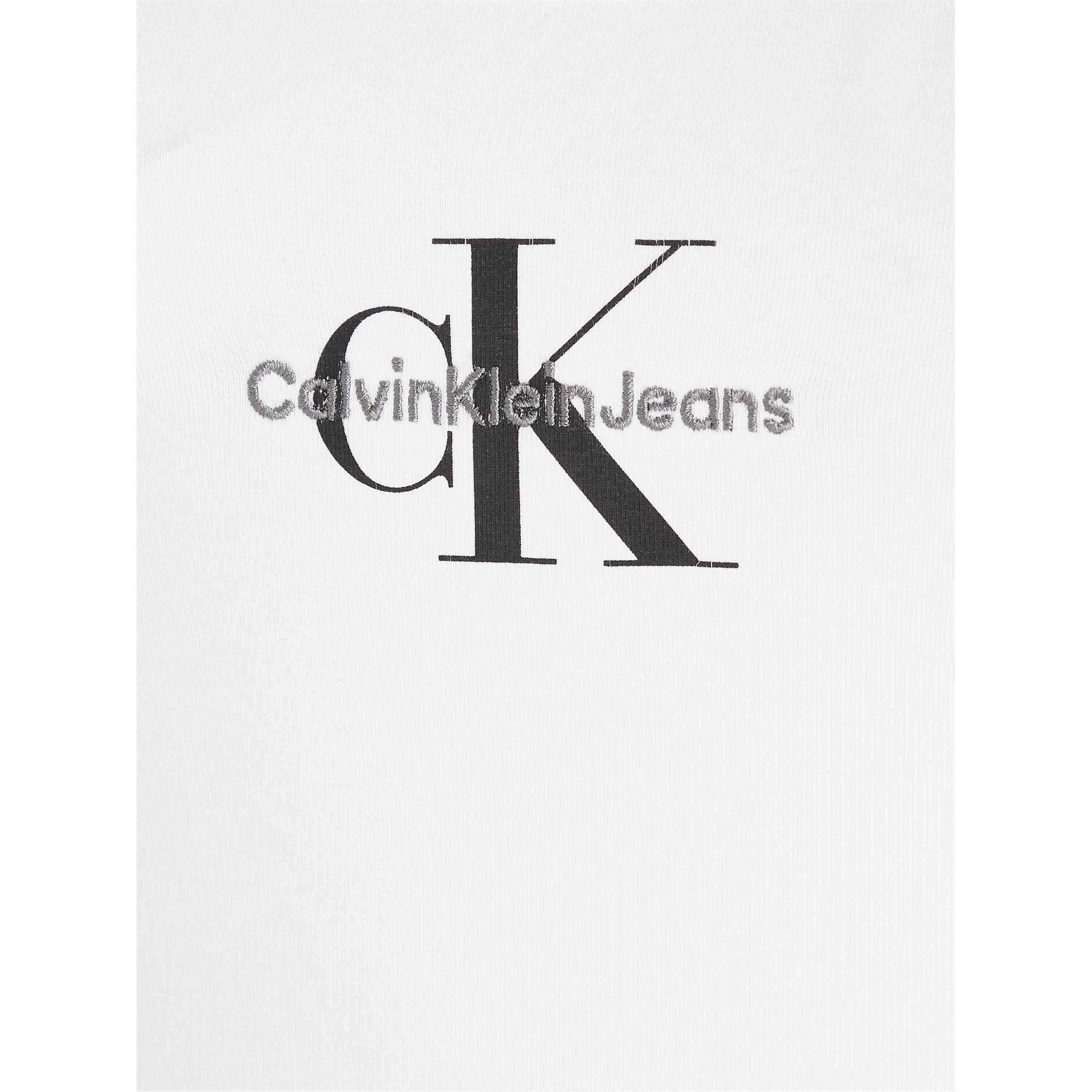 Bright White - Calvin Klein Jeans - Monologo Strappy Tank Top - 4