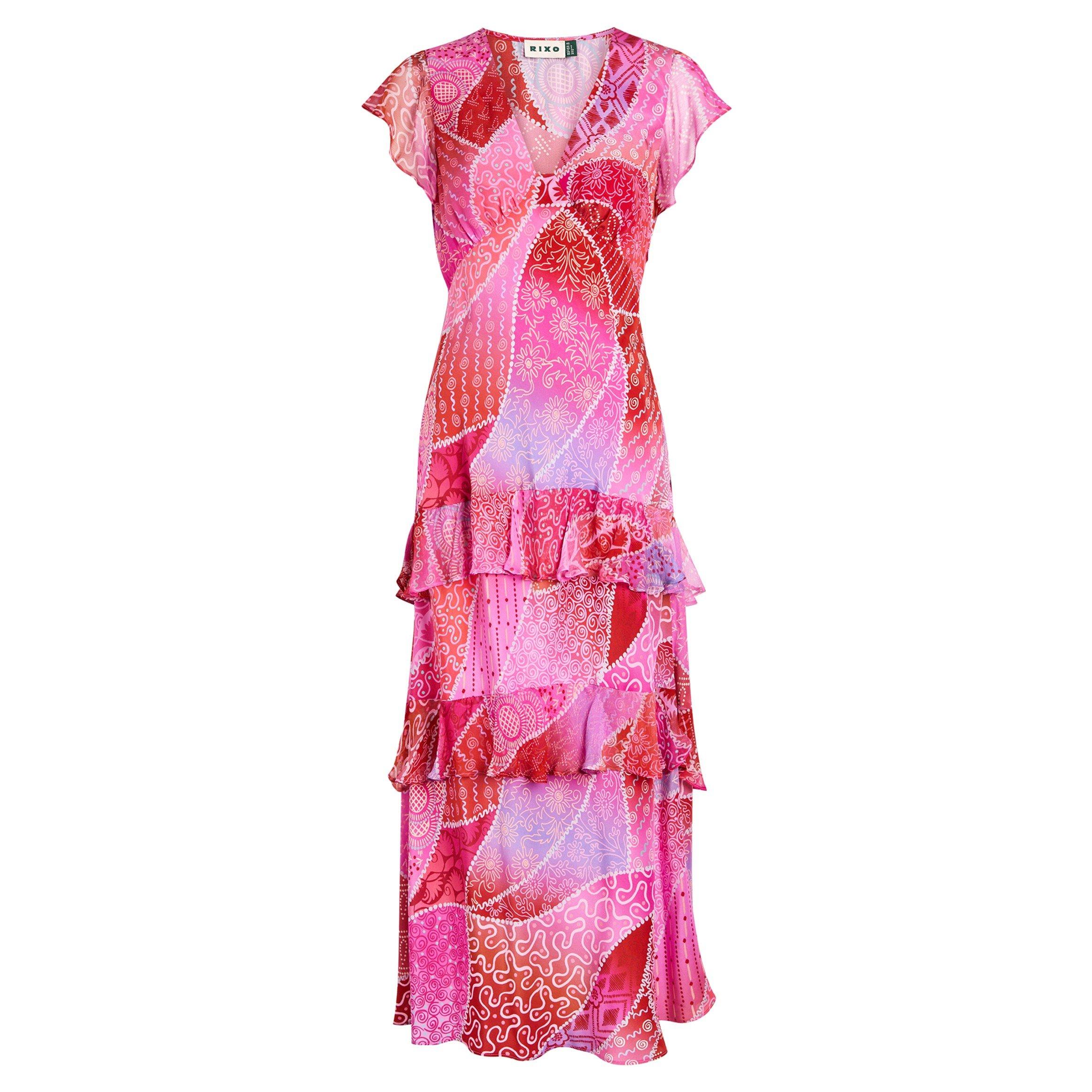 PINK AND OTHER - RIXO - LD Meena Ibiza Dress