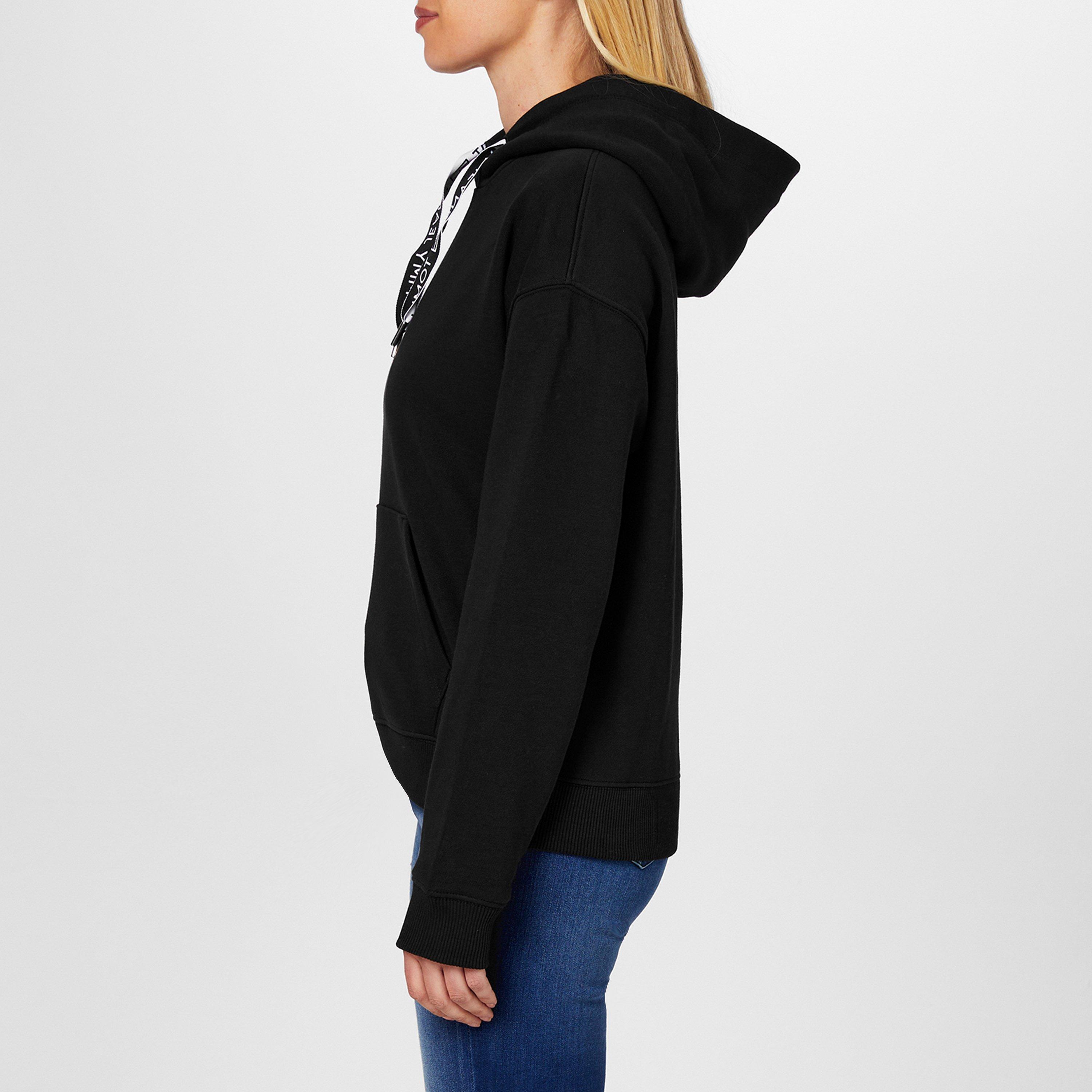 Schwarz - Tommy Jeans - Women's Logo Hoodie - 2