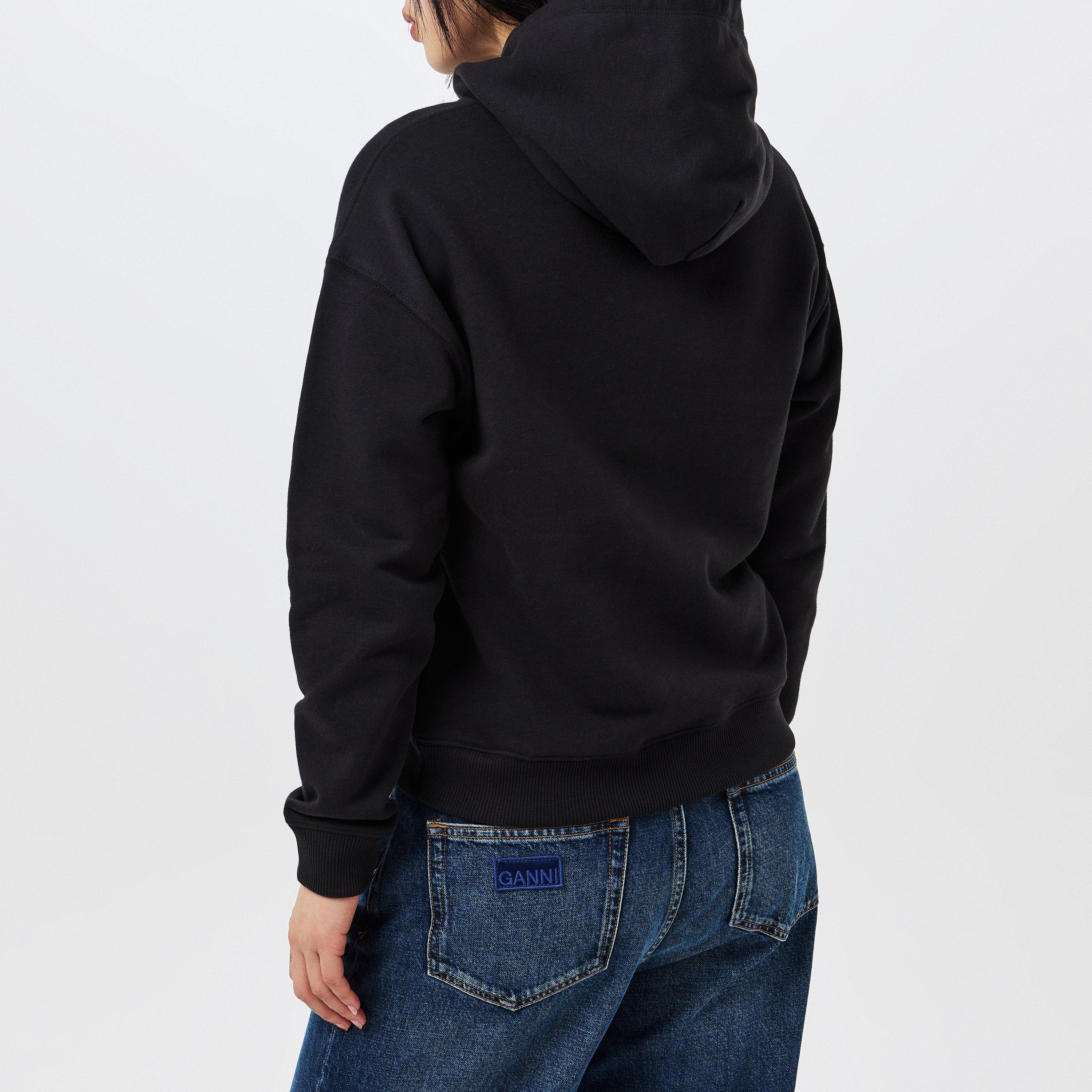 Schwarz - Tommy Jeans - Women's Logo Hoodie - 4