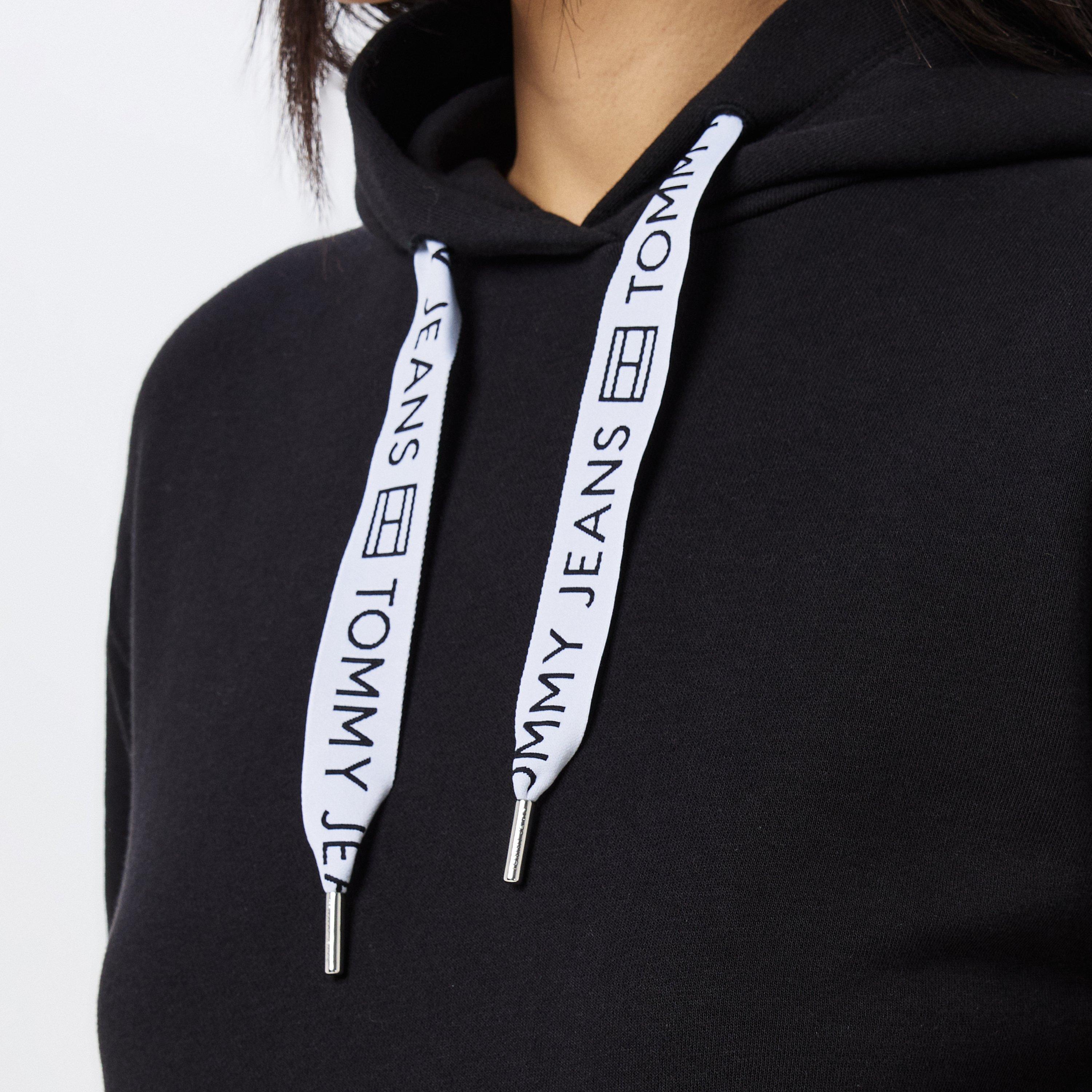 Schwarz - Tommy Jeans - Women's Logo Hoodie - 5