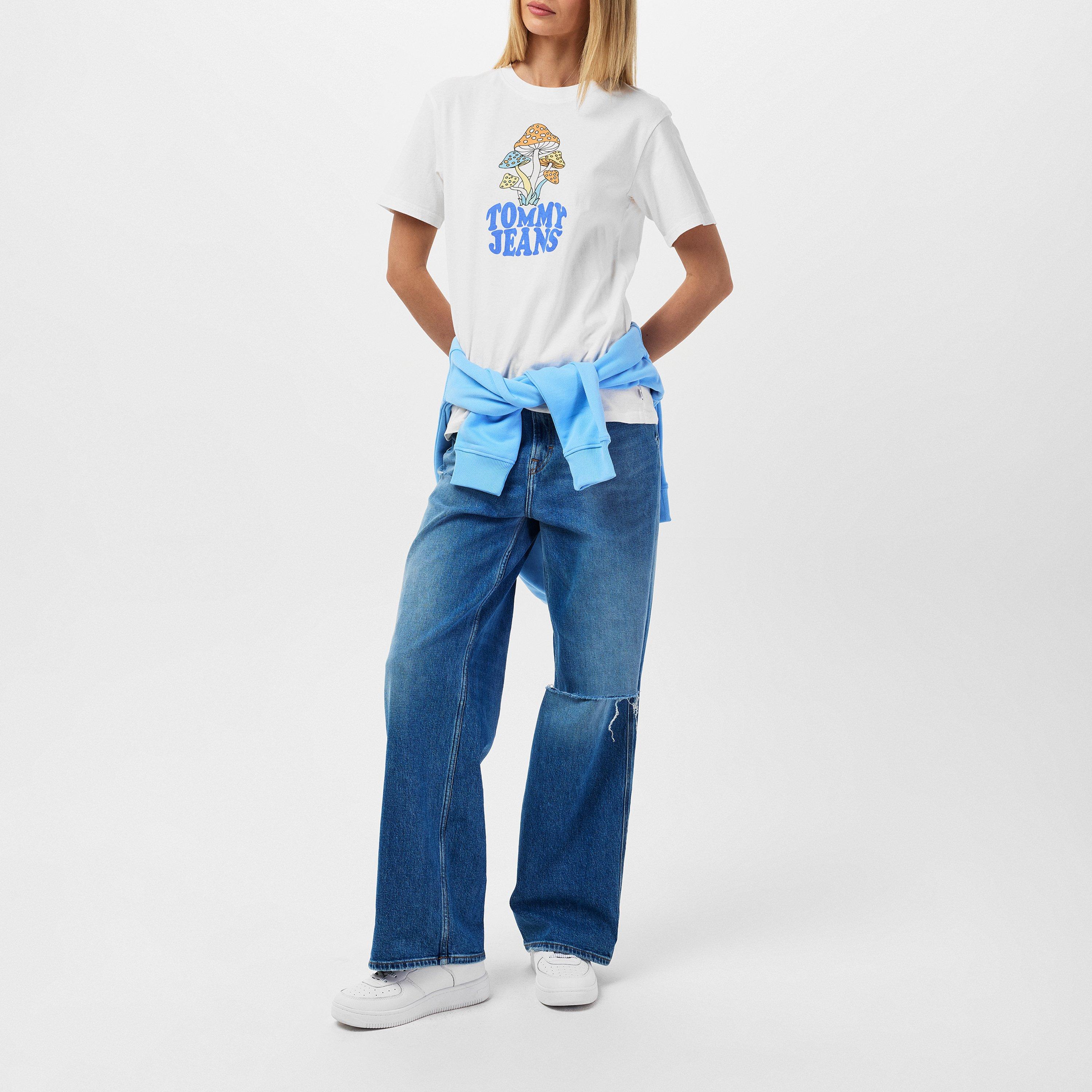 Ancient White - Tommy Jeans - Graphic T-Shirt - 6