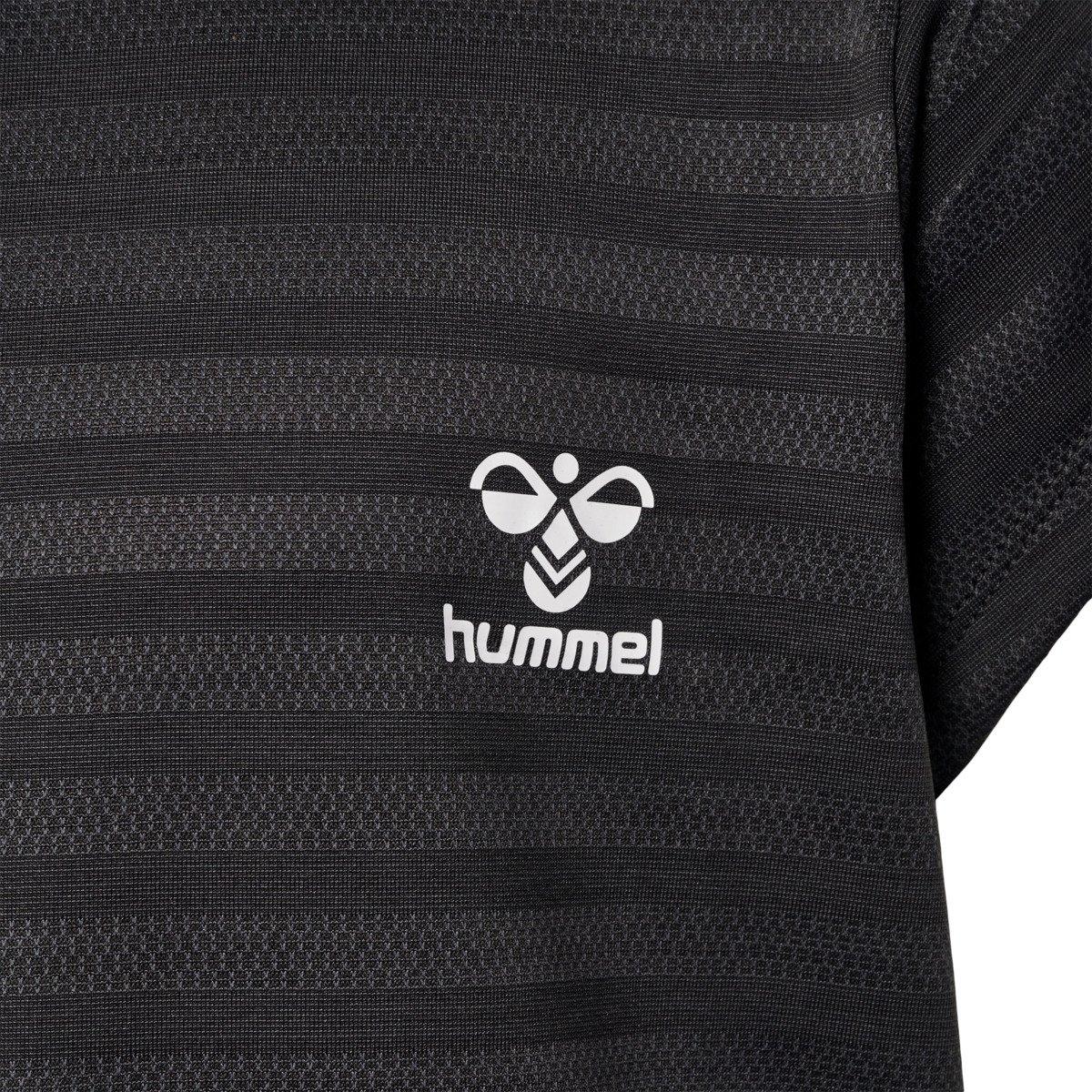 Cinzento - Hummel - Short-Sleeve Performance Gym Top - 3