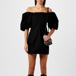 Ganni Puff Sleeve Dress