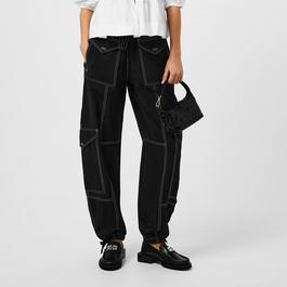 Ganni Light Slub Pocket Trousers