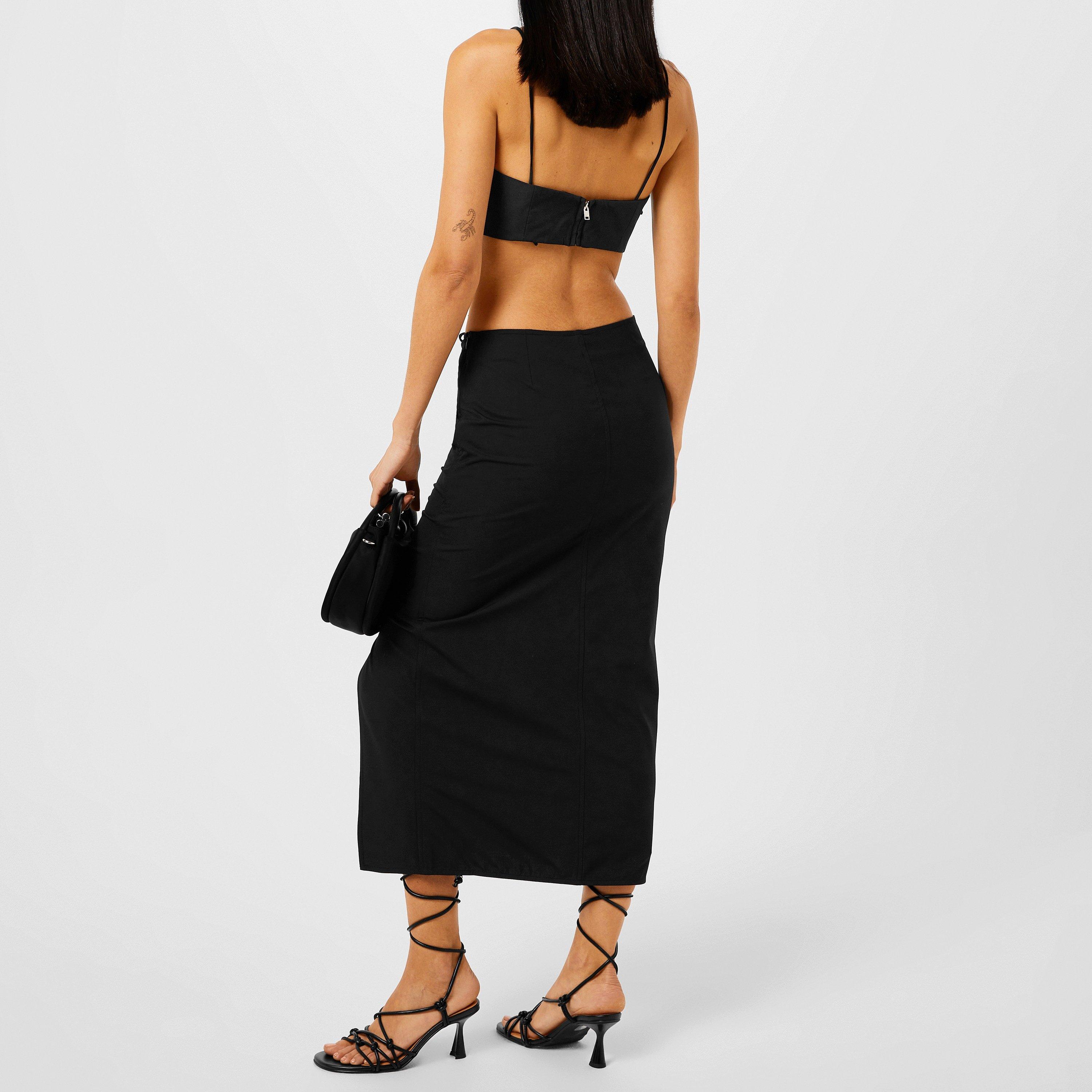 Black - Ganni - Bow Bralette - 3