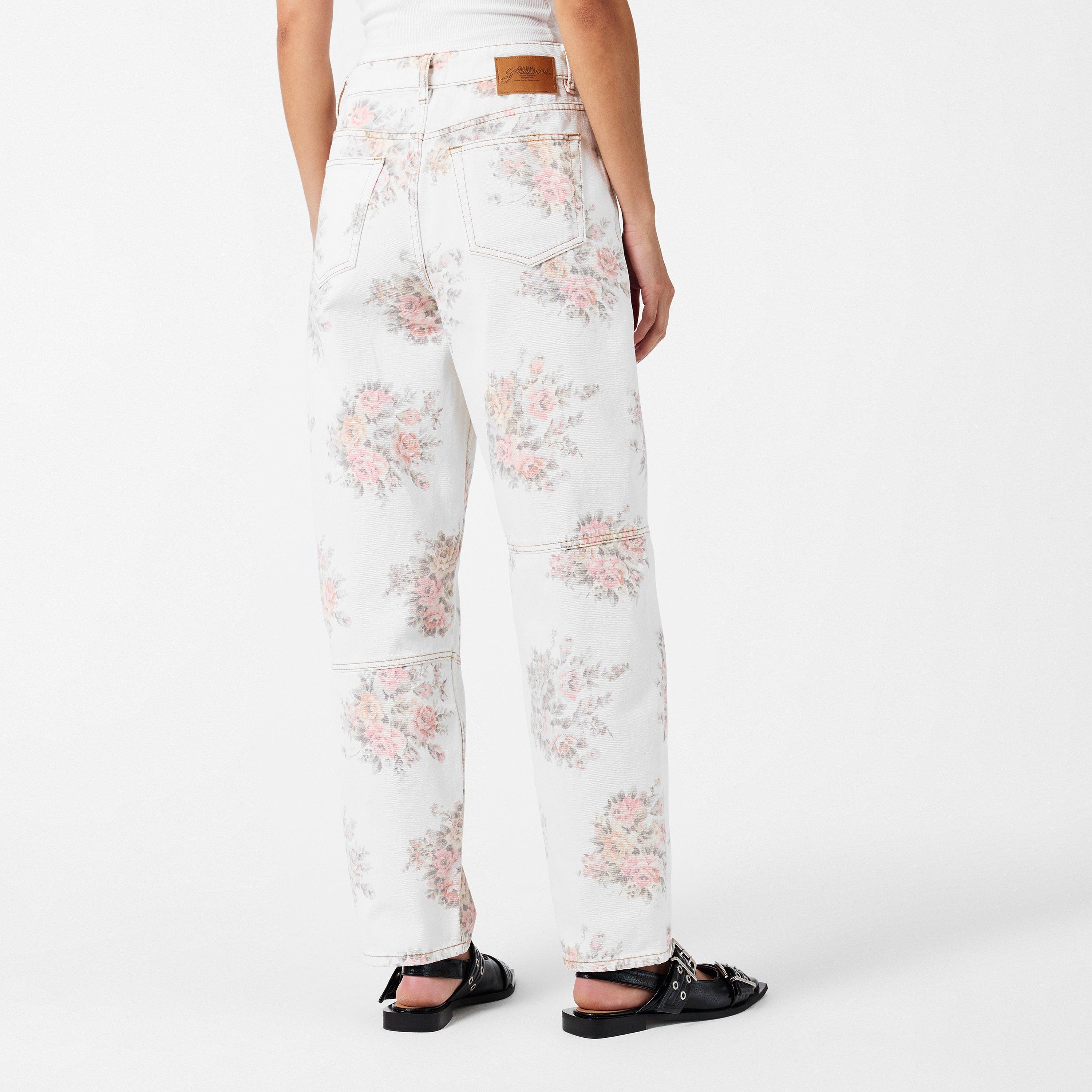 Egret - Ganni - Ganni Stary Jean Ld00 - 4