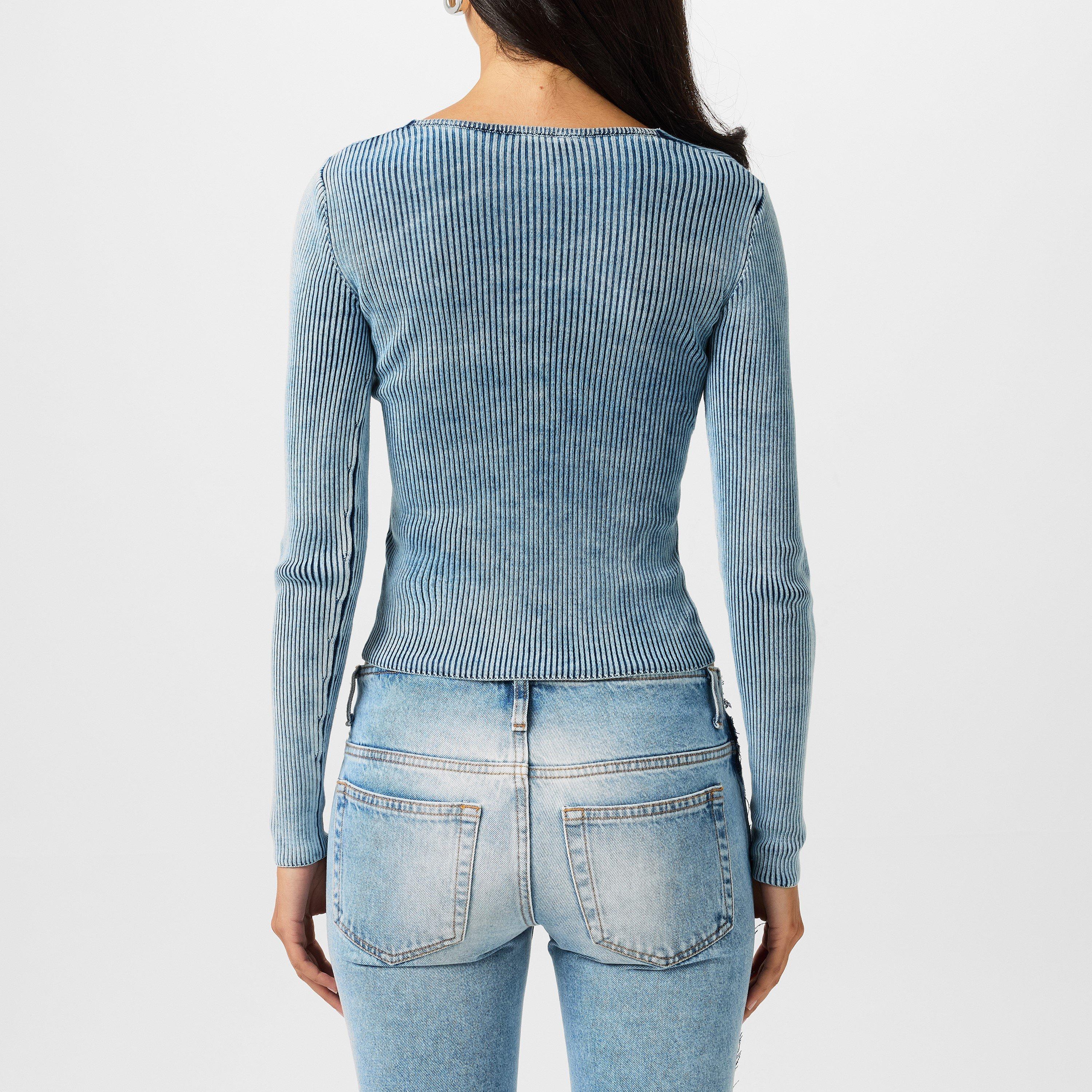Faded Denim - Diesel - M-Teri Cut-Out Top - 3