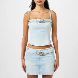 Diesel De Lucy S Denim Tank Top