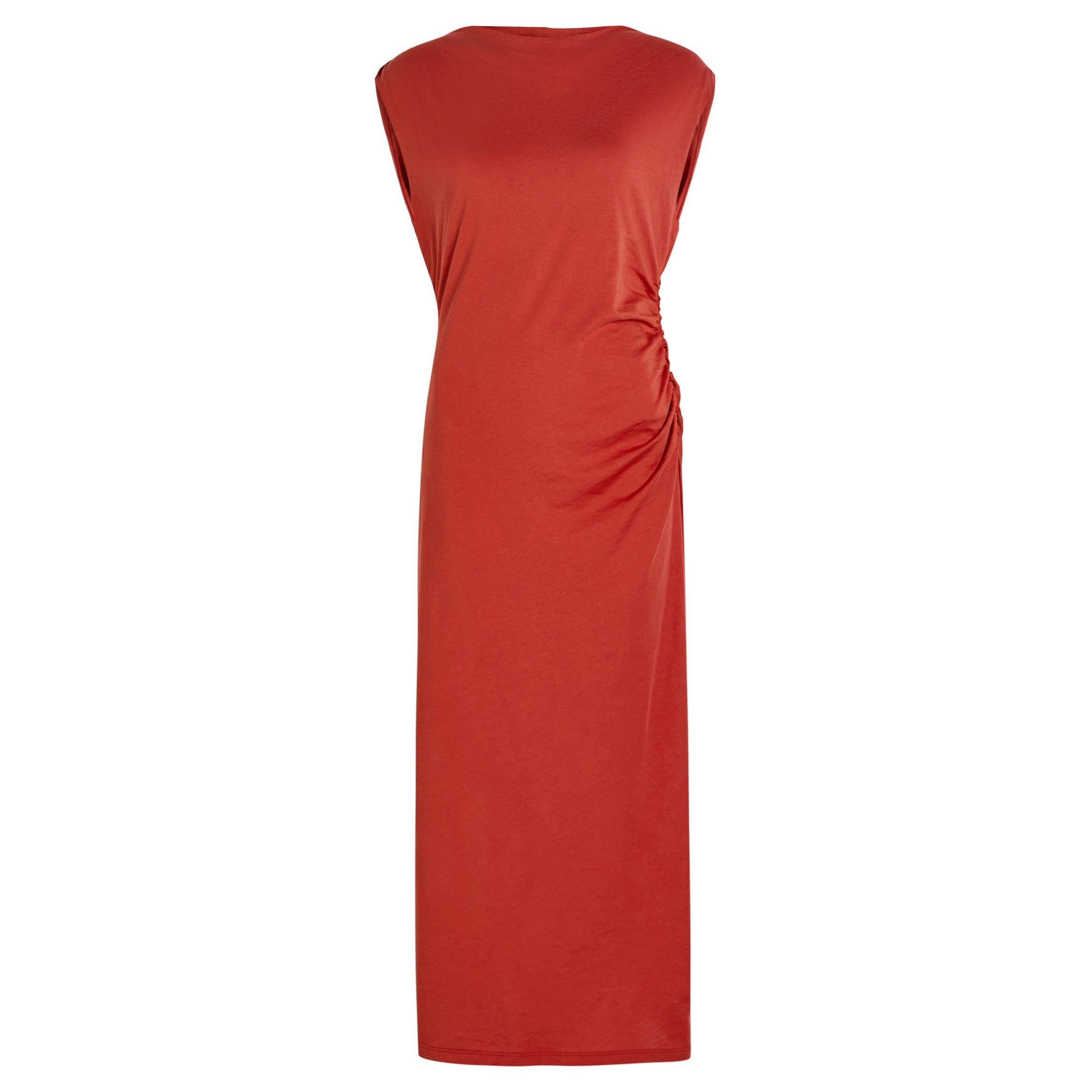 RED - Vince - SD SL COWL NK MUSCLE TEE DRESS