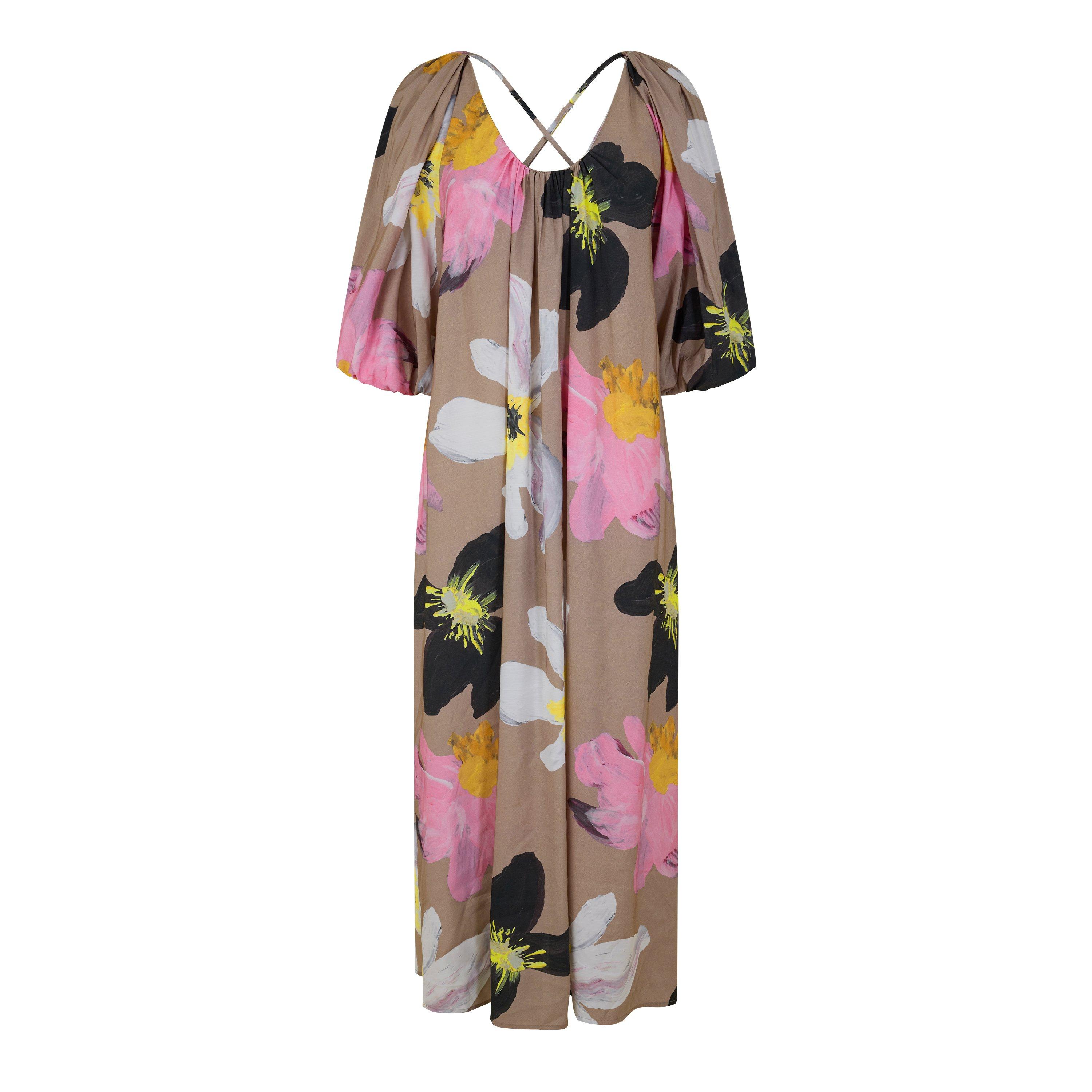PINK AND OTHER - Stine Goya - SD FLORAL VOLUME PUFF SLV - 1