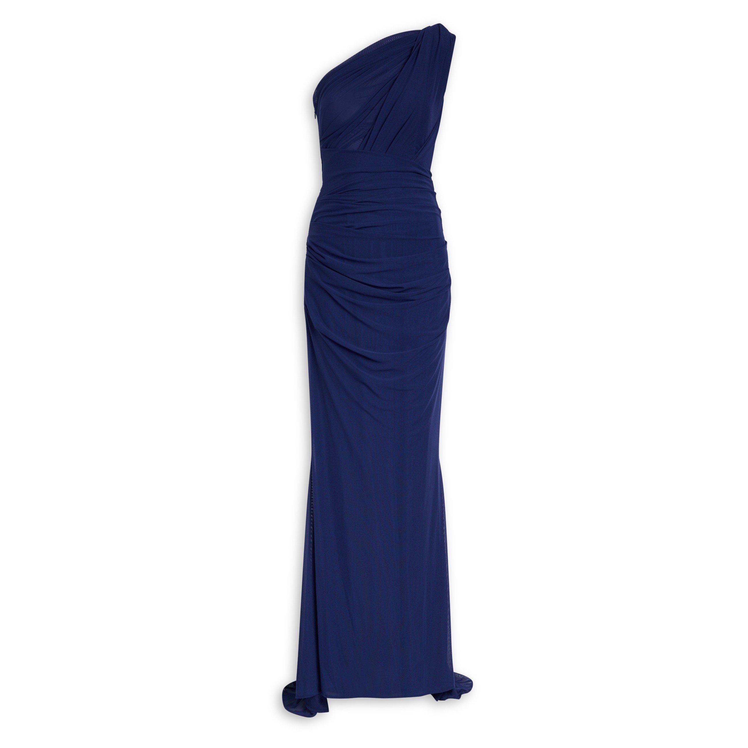 DARK BLUE - Talbot Runhof - LD ONE SHLDR EVENING DRES