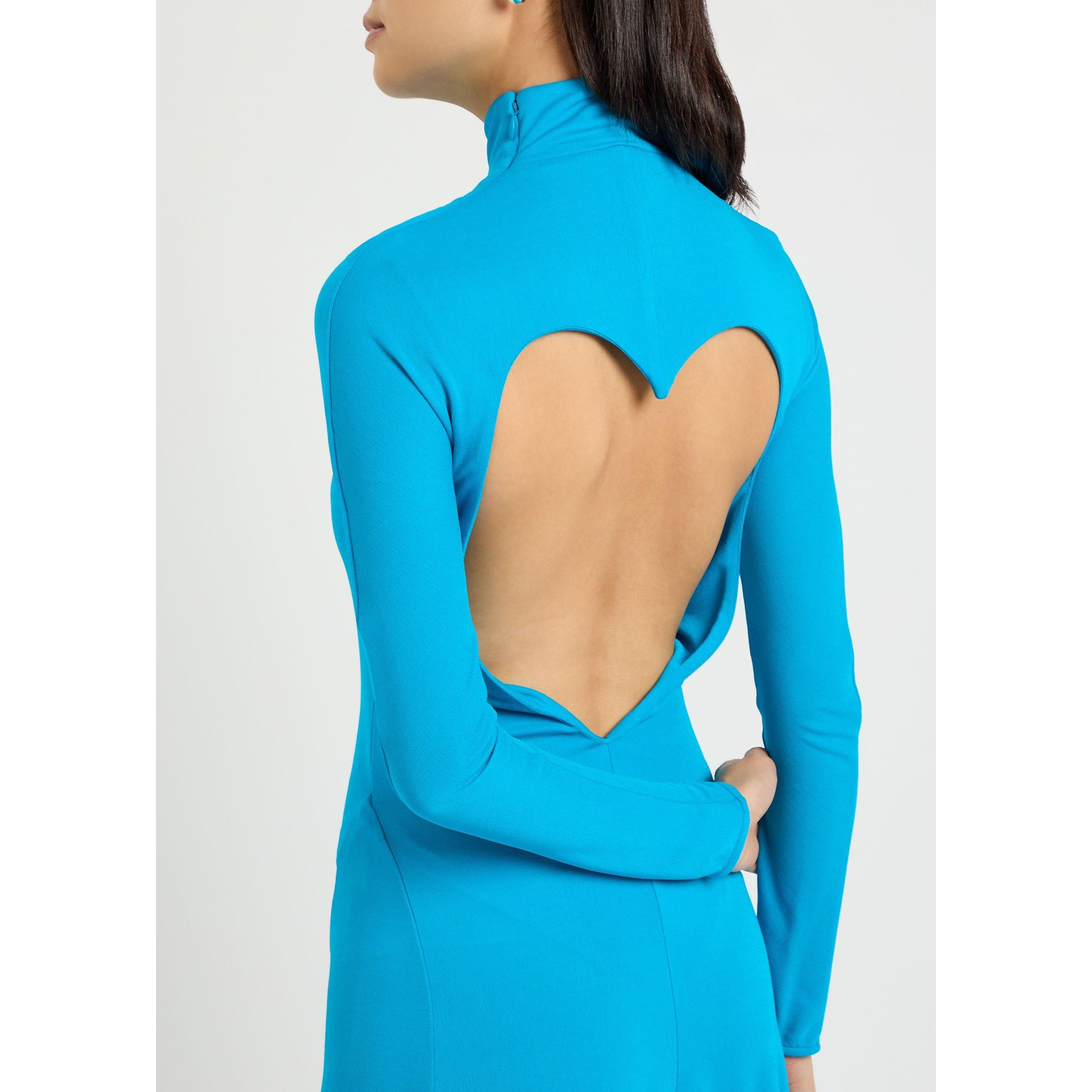TURQUOISE - Alaia - HEART DRESS - 4