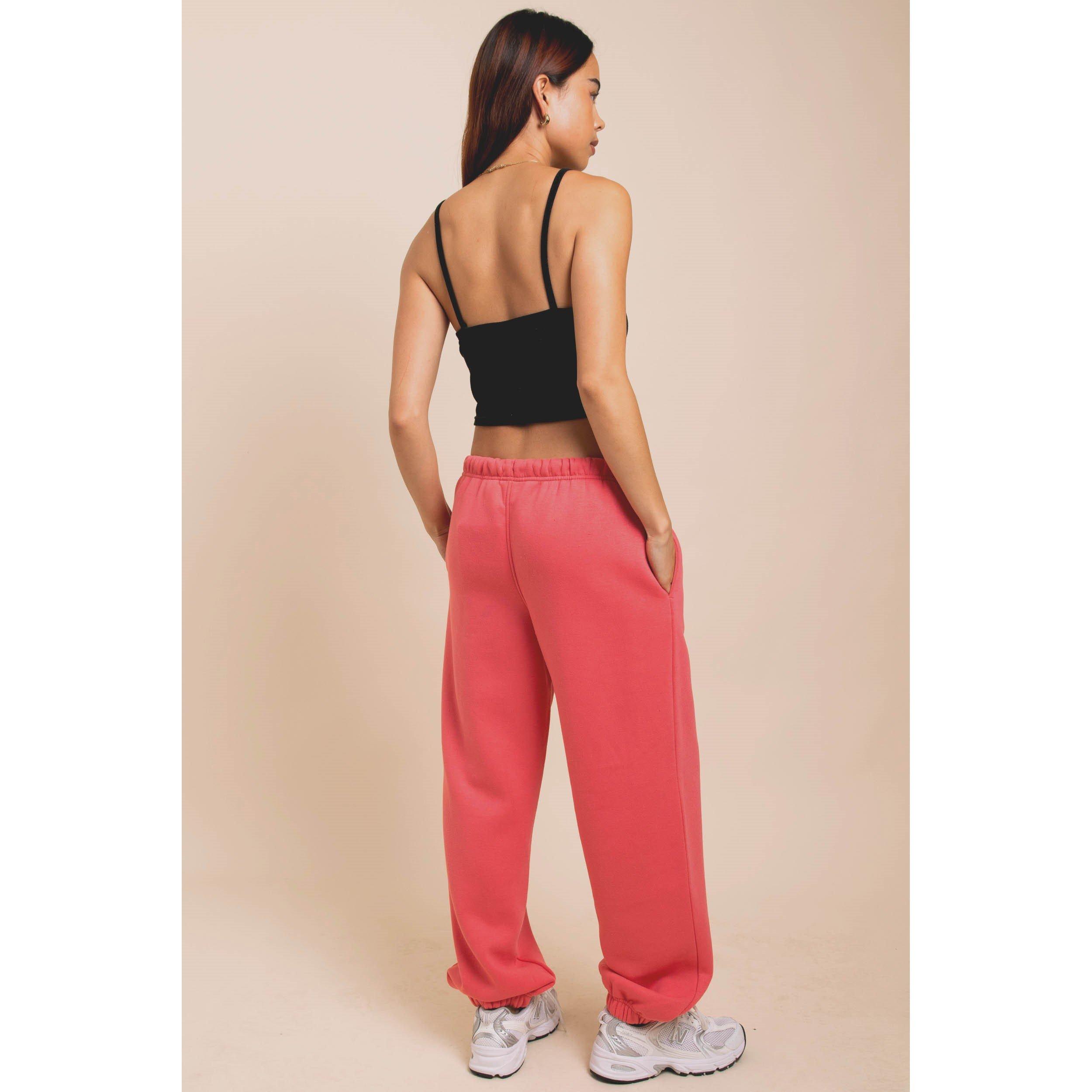 Leuchtendes Pink - Daisy Street - LA Joggers - 3