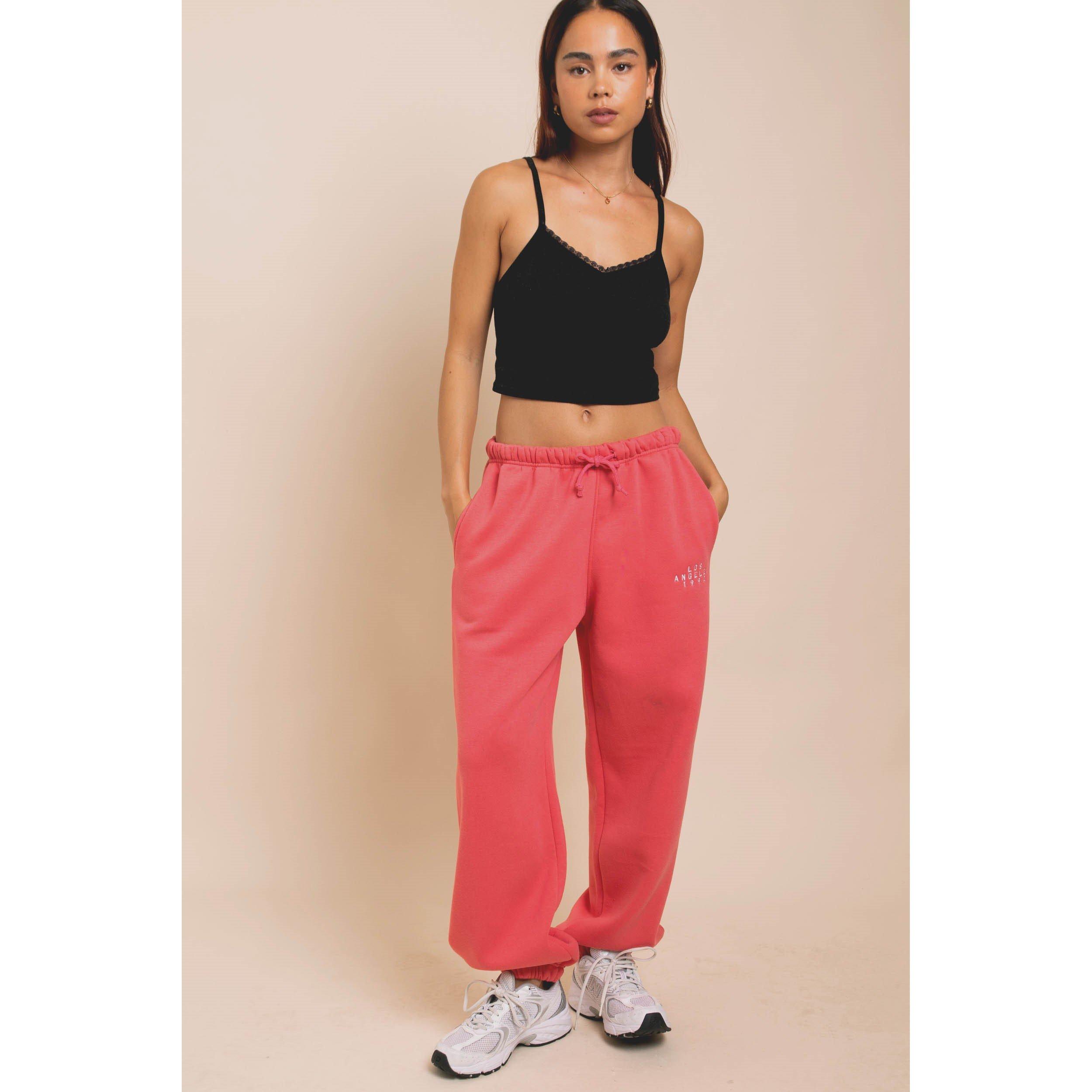 Leuchtendes Pink - Daisy Street - LA Joggers - 4