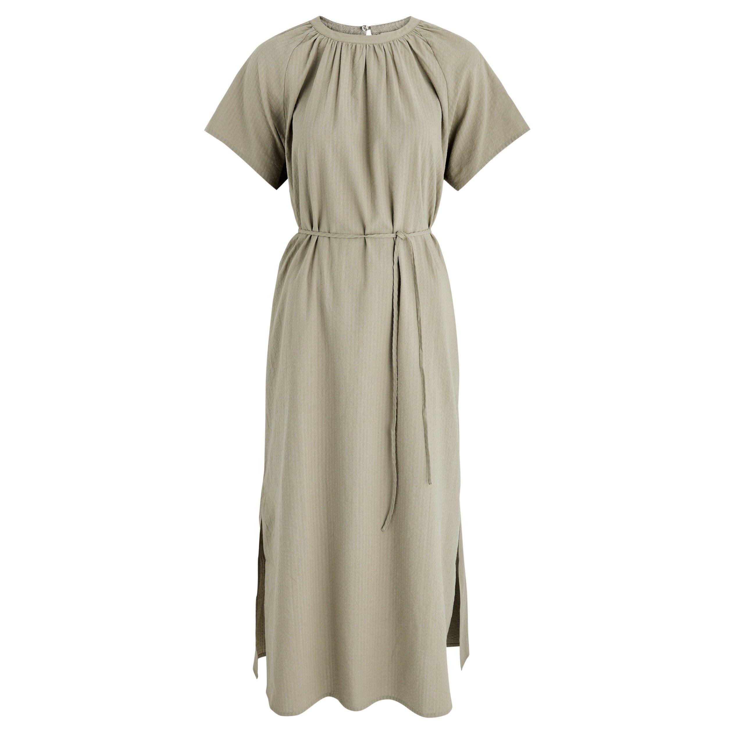 BEIGE - Foemina - LD SS JAMES SEERSUCKER DRESS