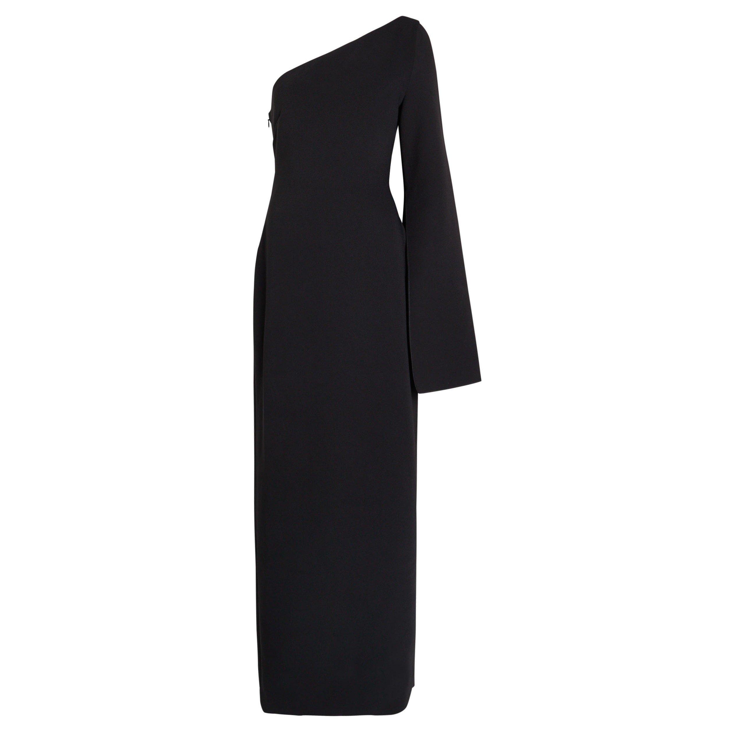 BLACK - Solace London - LD ALINA ONE SHLDR MAXI DRESS