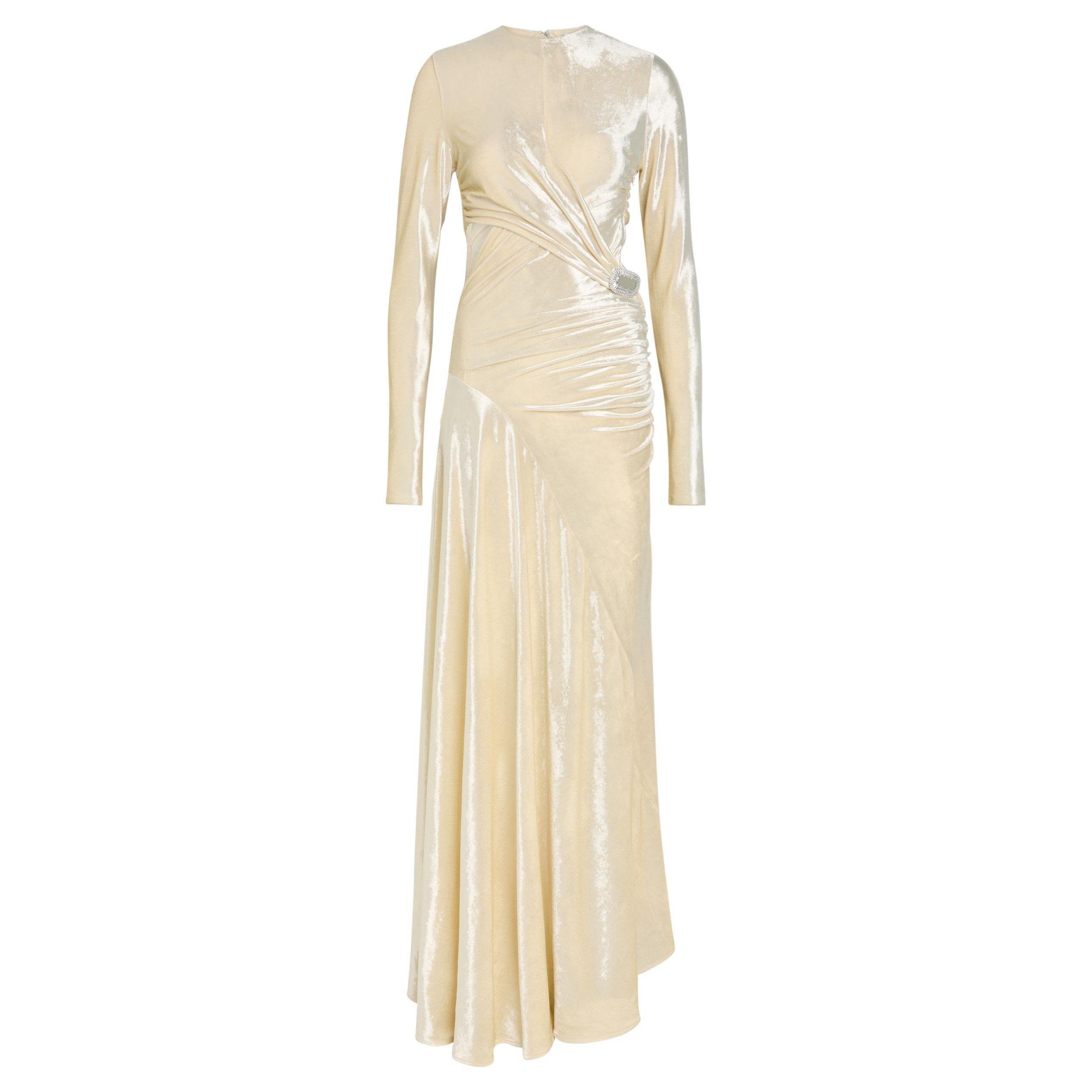 BEIGE - Rabanne - EMBELLISHED GOWN - 1